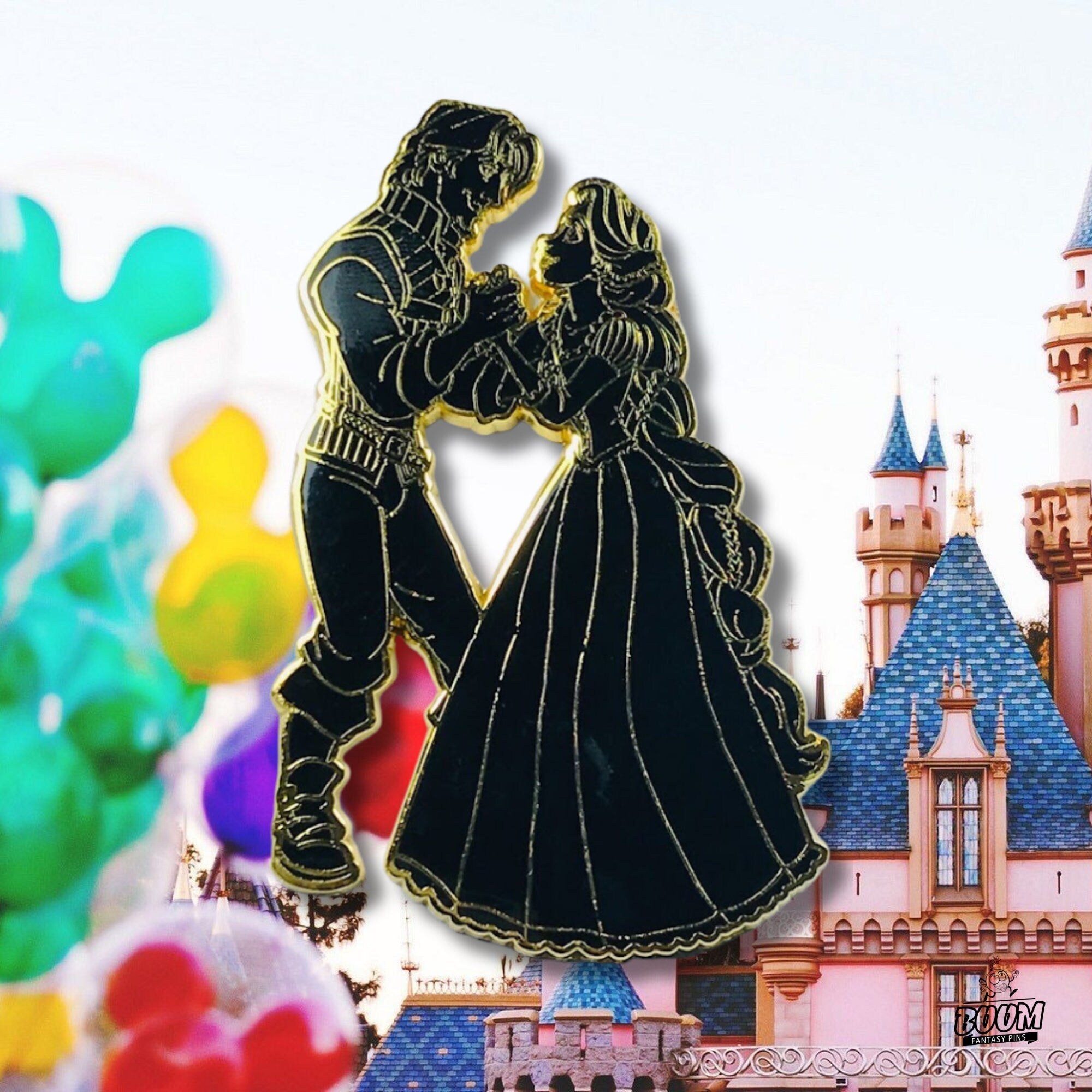 Pin's – Raiponce et Flynn Rider du film Raiponce – Disney Fantasy