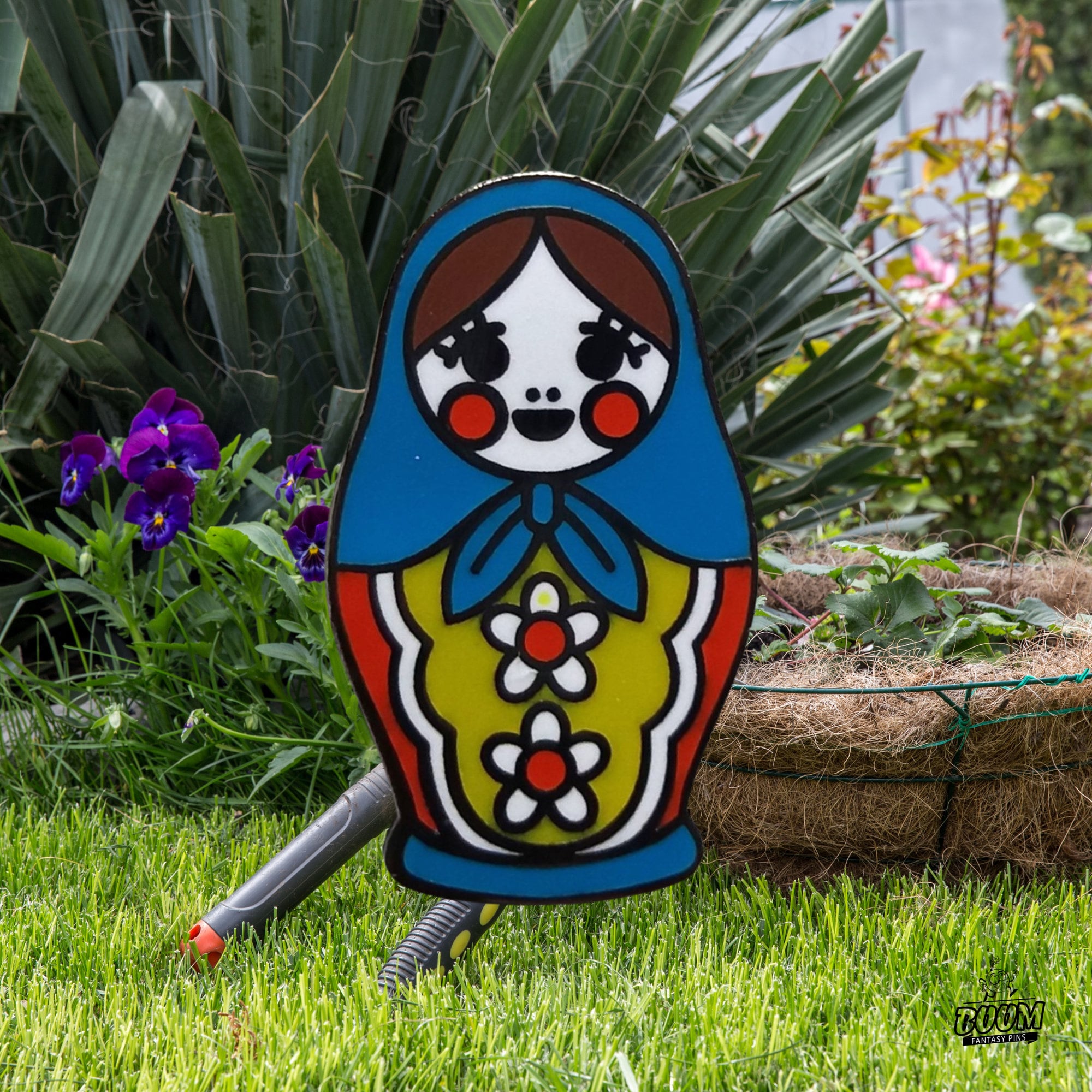 Pin – Matryoshka Doll from Russian Folklore – Russian Nesting Doll Collection