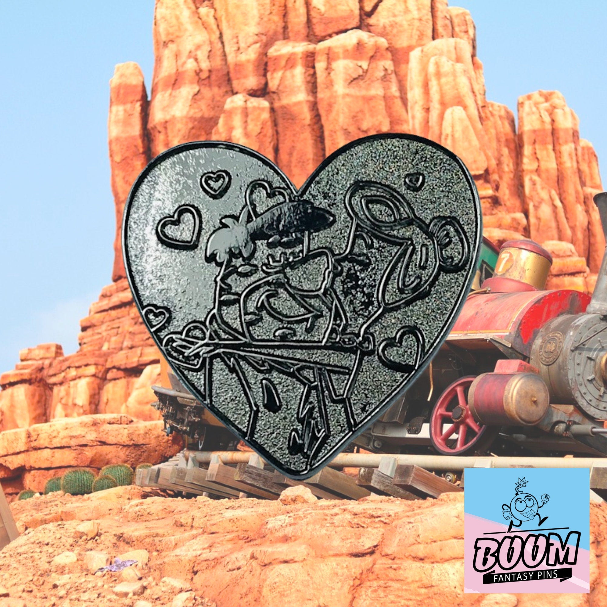 Pin – Pedro Picapiedra y Vilma Picapiedra de Los Picapiedra – Disney Fantasy