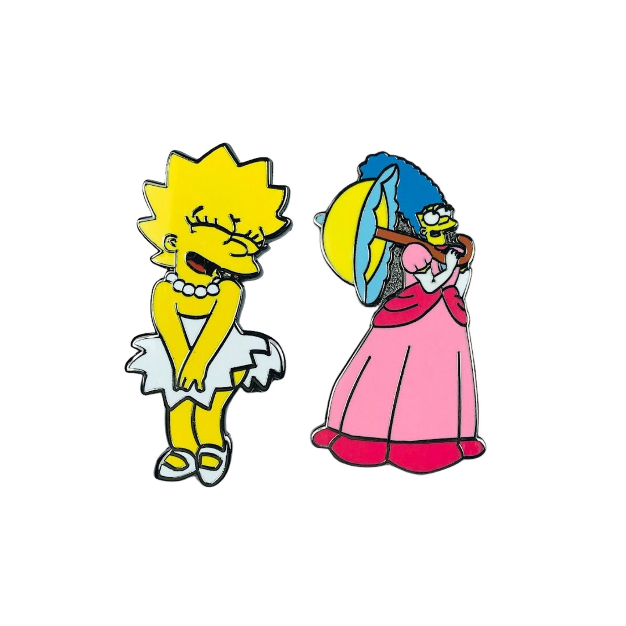 Pin's – Marge Simpson et Lisa Simpson des Simpson – Disney Fantasy