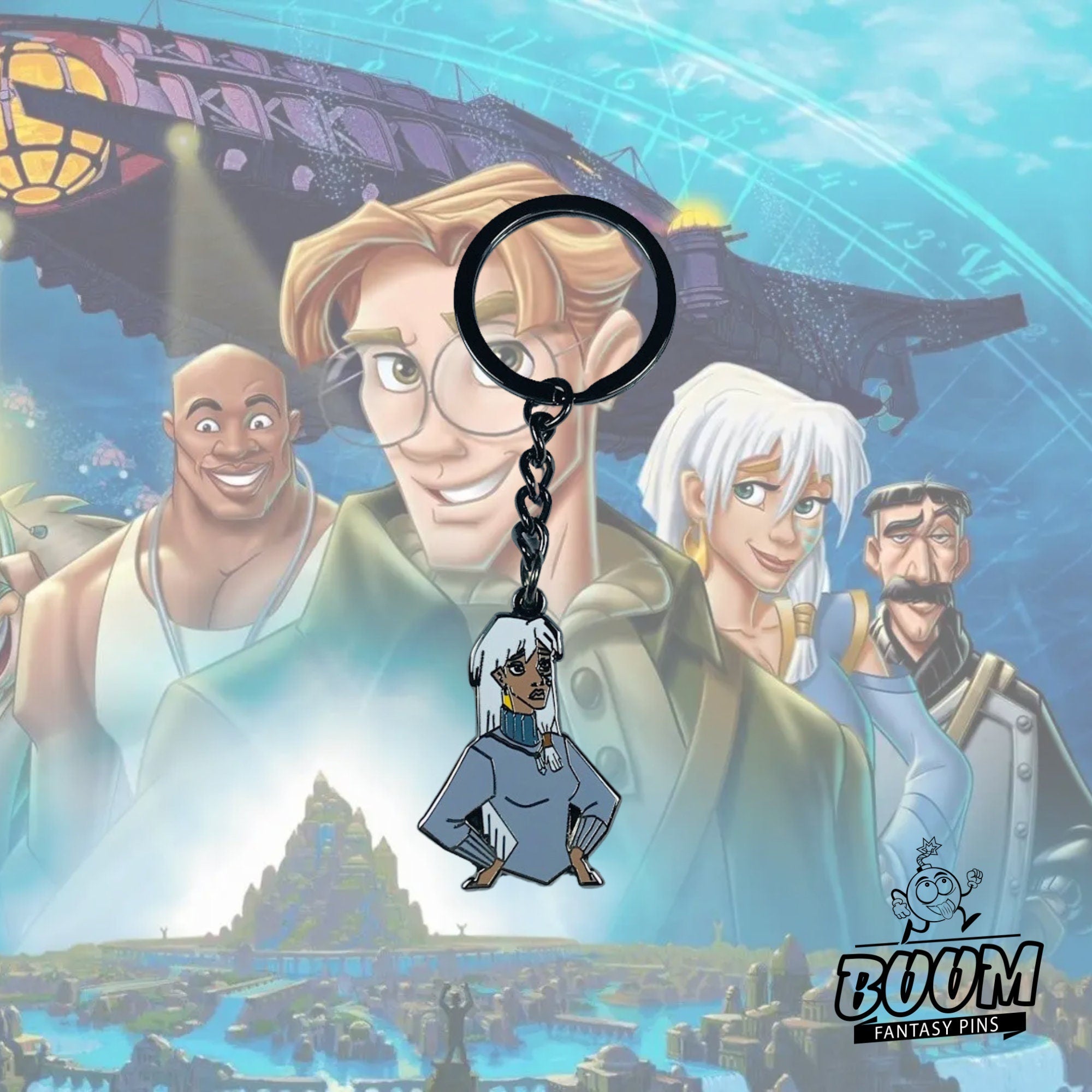 Porte-clés – Reine Kida d'Atlantide, l'empire perdu – Disney Fantasy