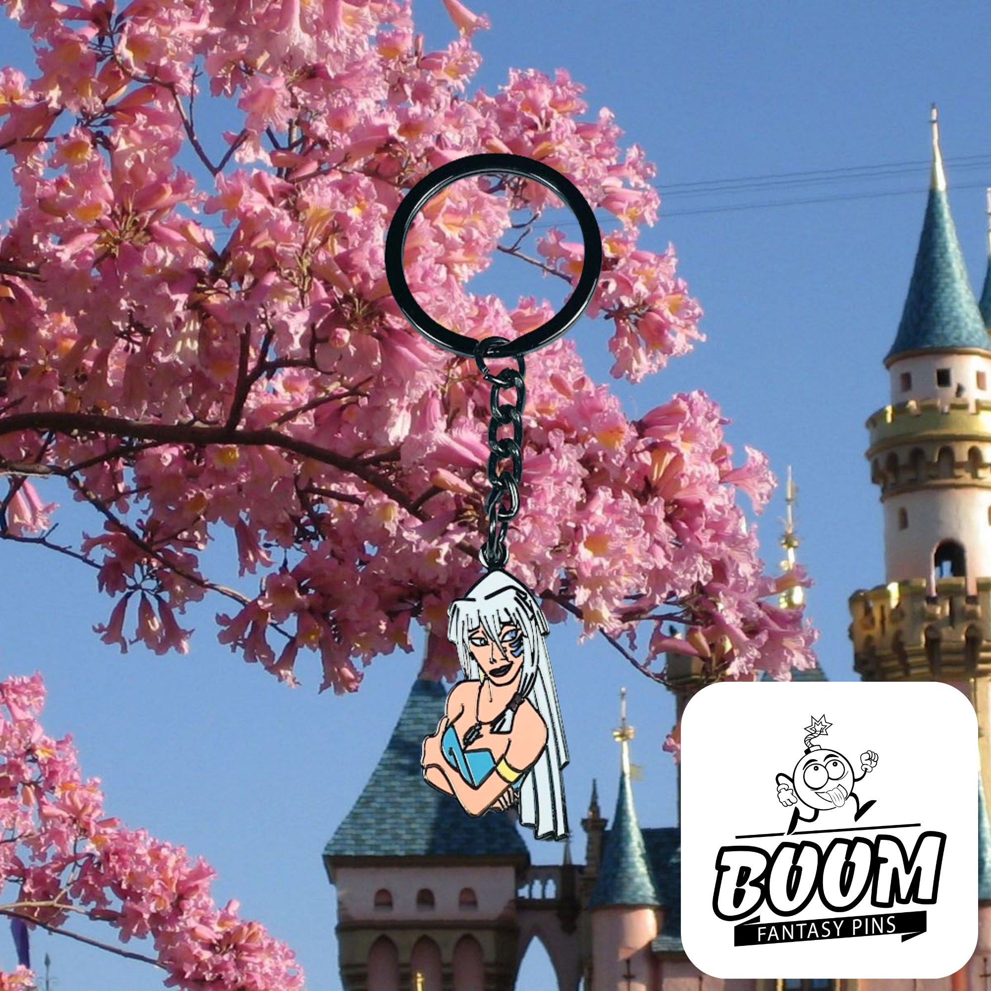 Porte-clés – Reine Kida d'Atlantide, l'empire perdu – Disney Fantasy