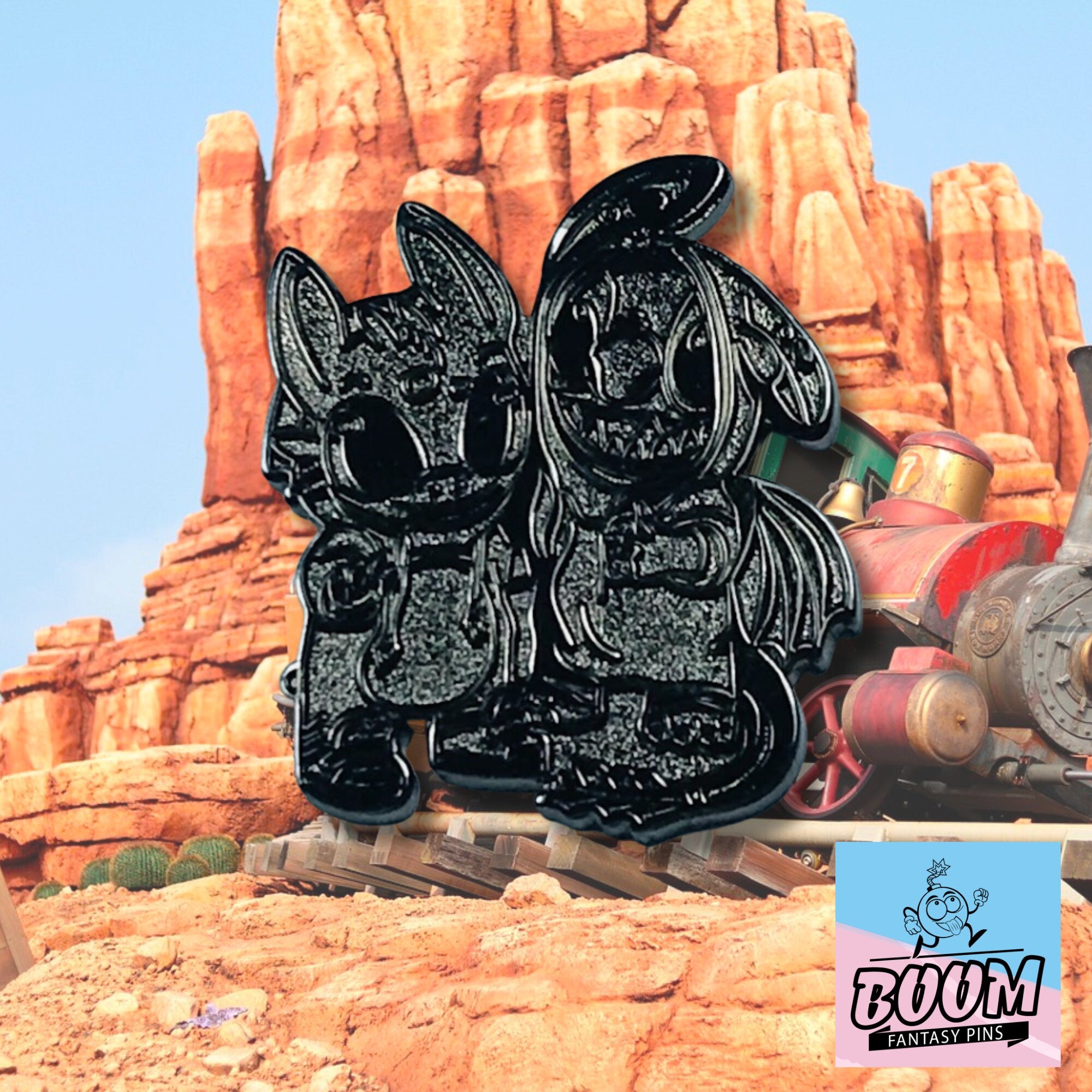 Épingle – Stitch et Krokmou de Lilo &amp; Stitch – Disney Fantasy