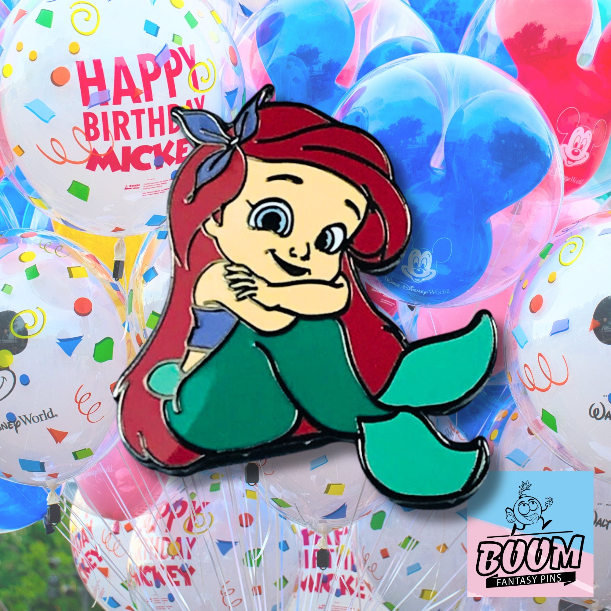 Pin's – Bébé Ariel de La Petite Sirène – Disney Fantasy