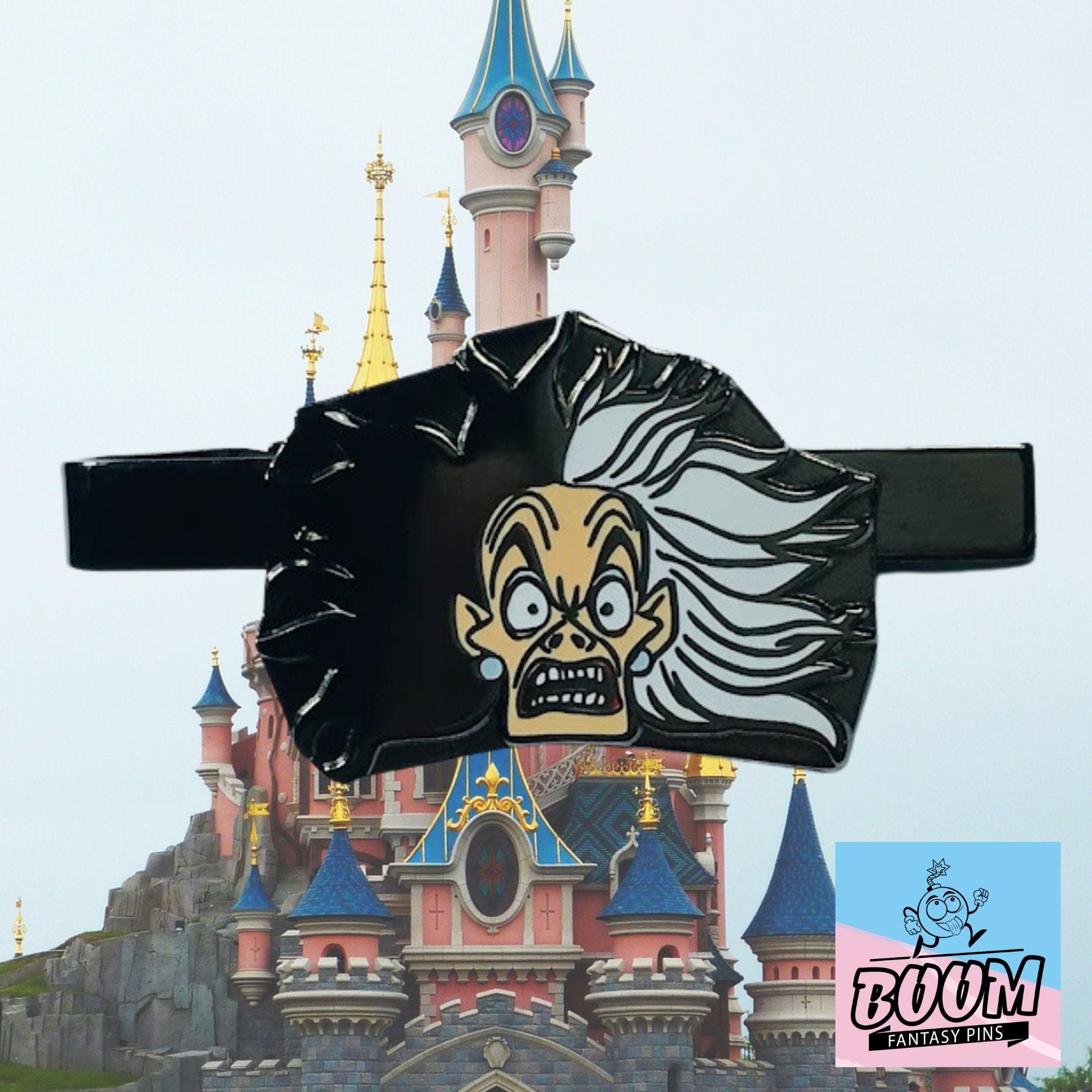 Pinza de corbata – Cruella De Vil de 101 Dálmatas – Disney Fantasy