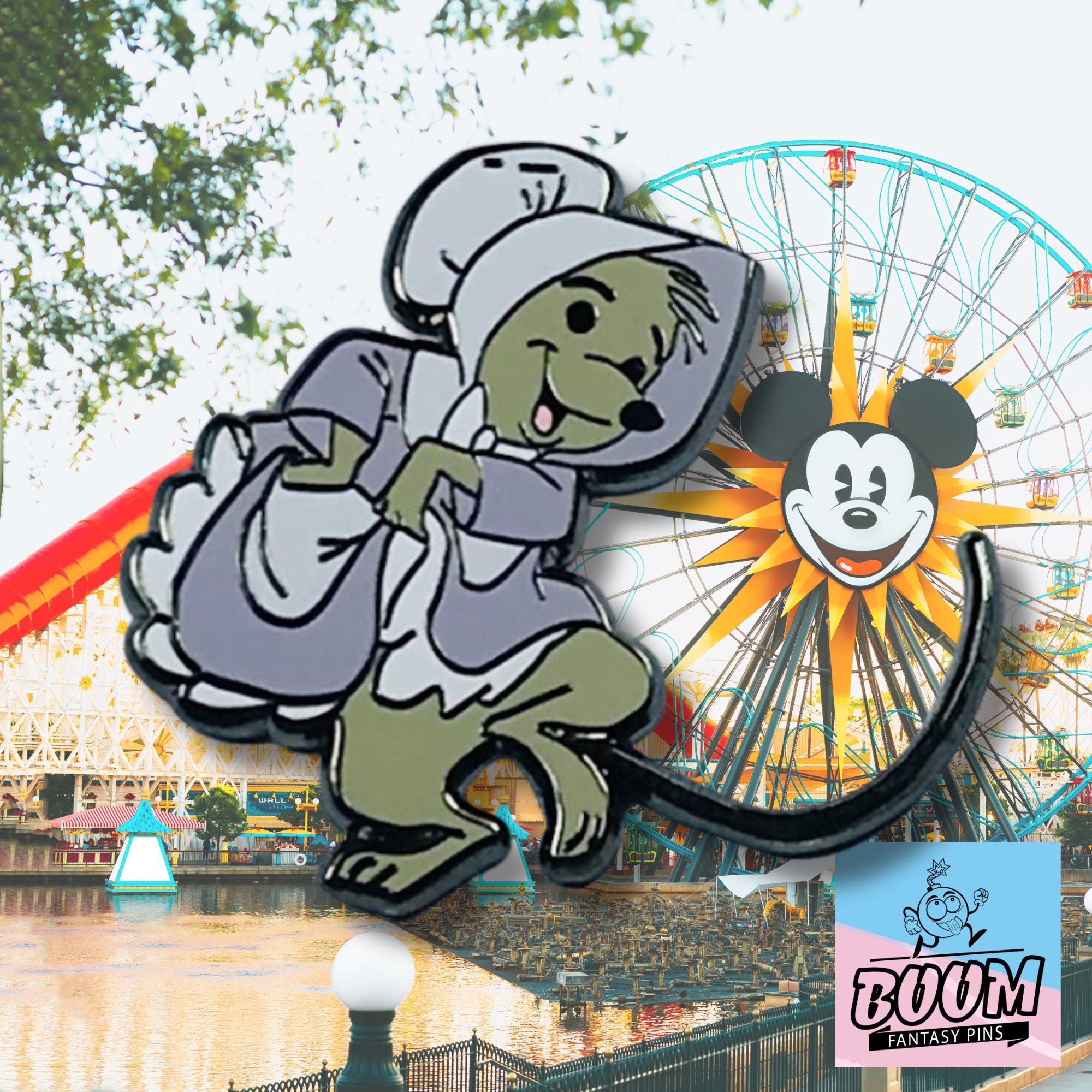 Pin – Ratón de la Madre Iglesia de Robin Hood – Disney Fantasy