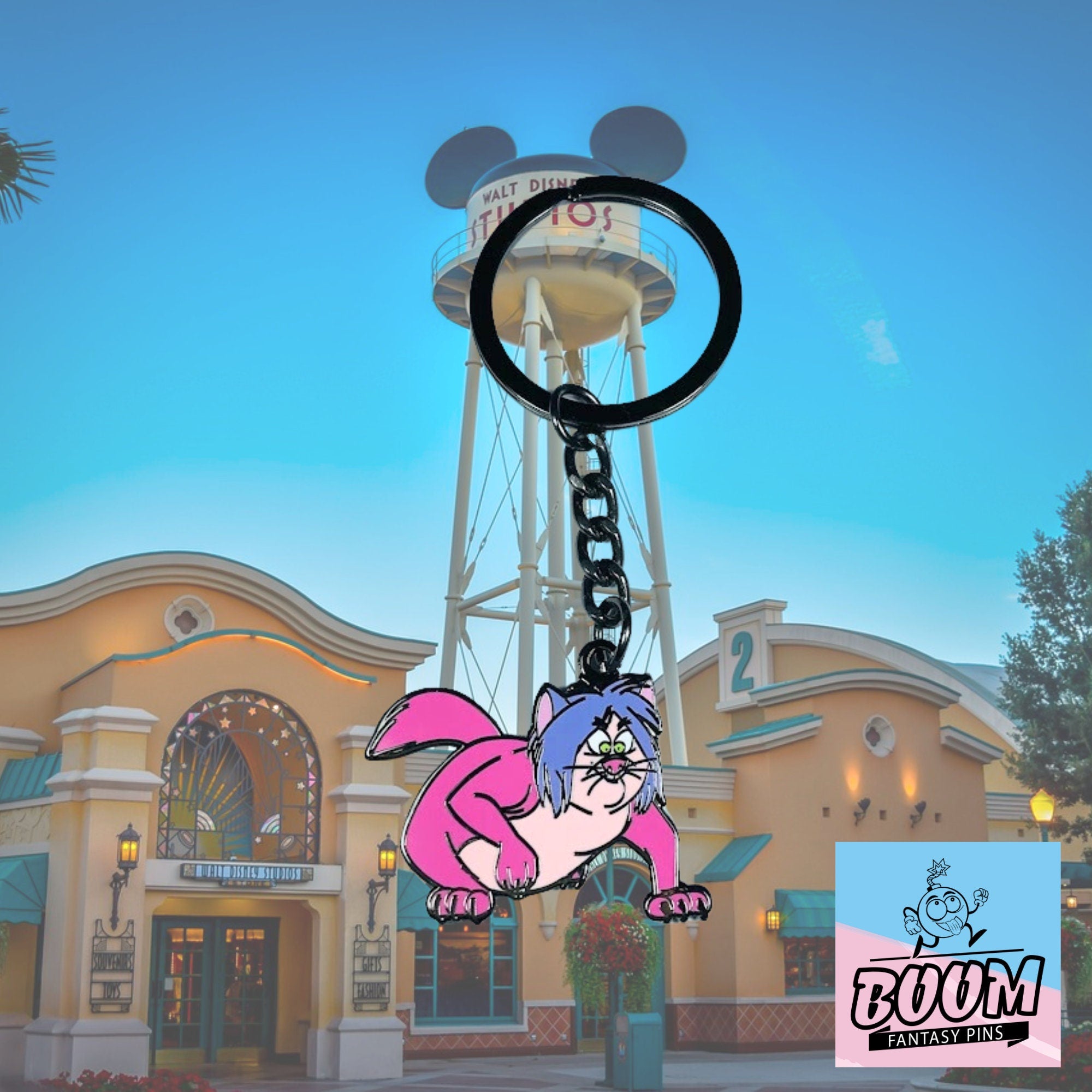 Porte-clés – Madame Mim du film Merlin l'Enchanteur – Disney Fantasy