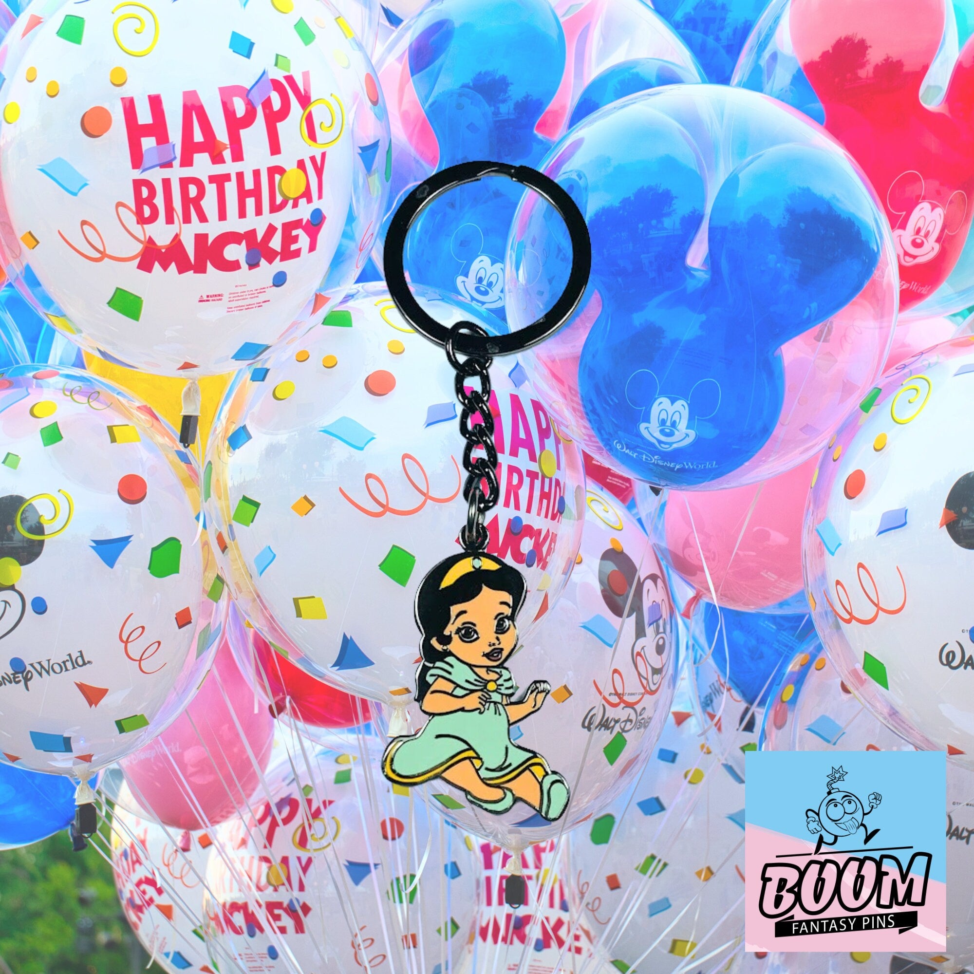 Llavero – Princesa Jazmín de Aladdin – Disney Fantasy