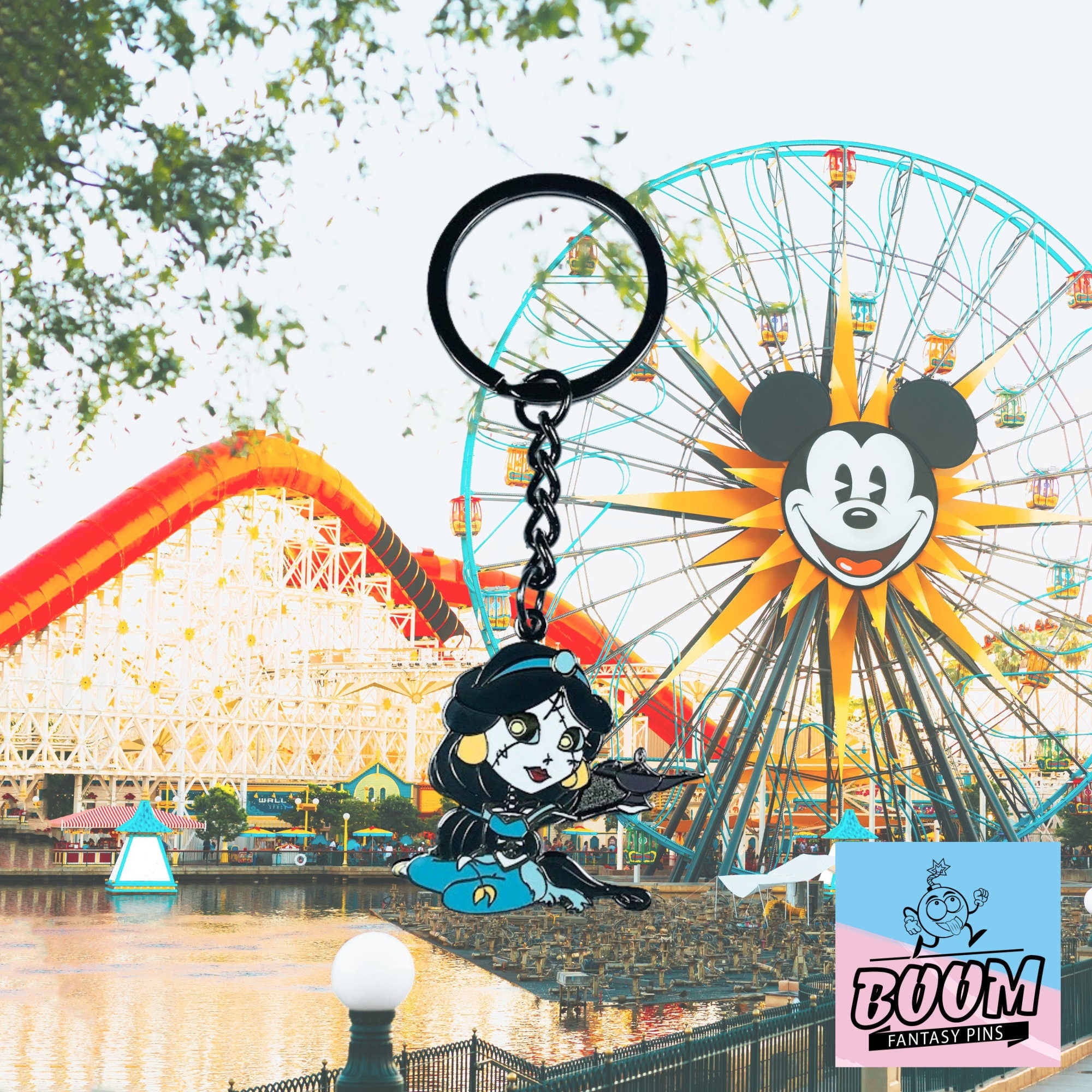 Llavero – Princesa Jazmín de Aladdin – Disney Fantasy