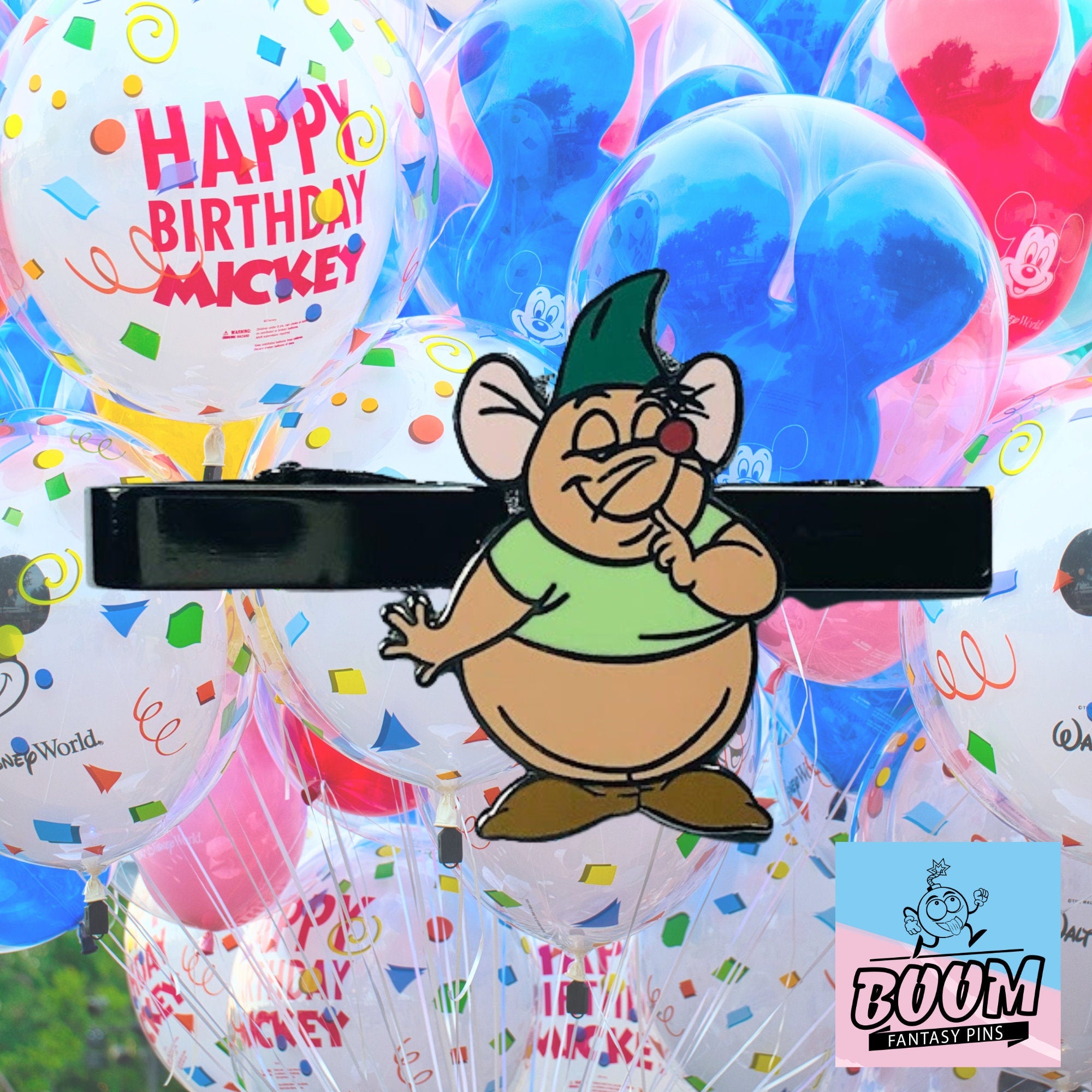 Pinza de corbata – Gus Mouse de Cenicienta – Disney Fantasy