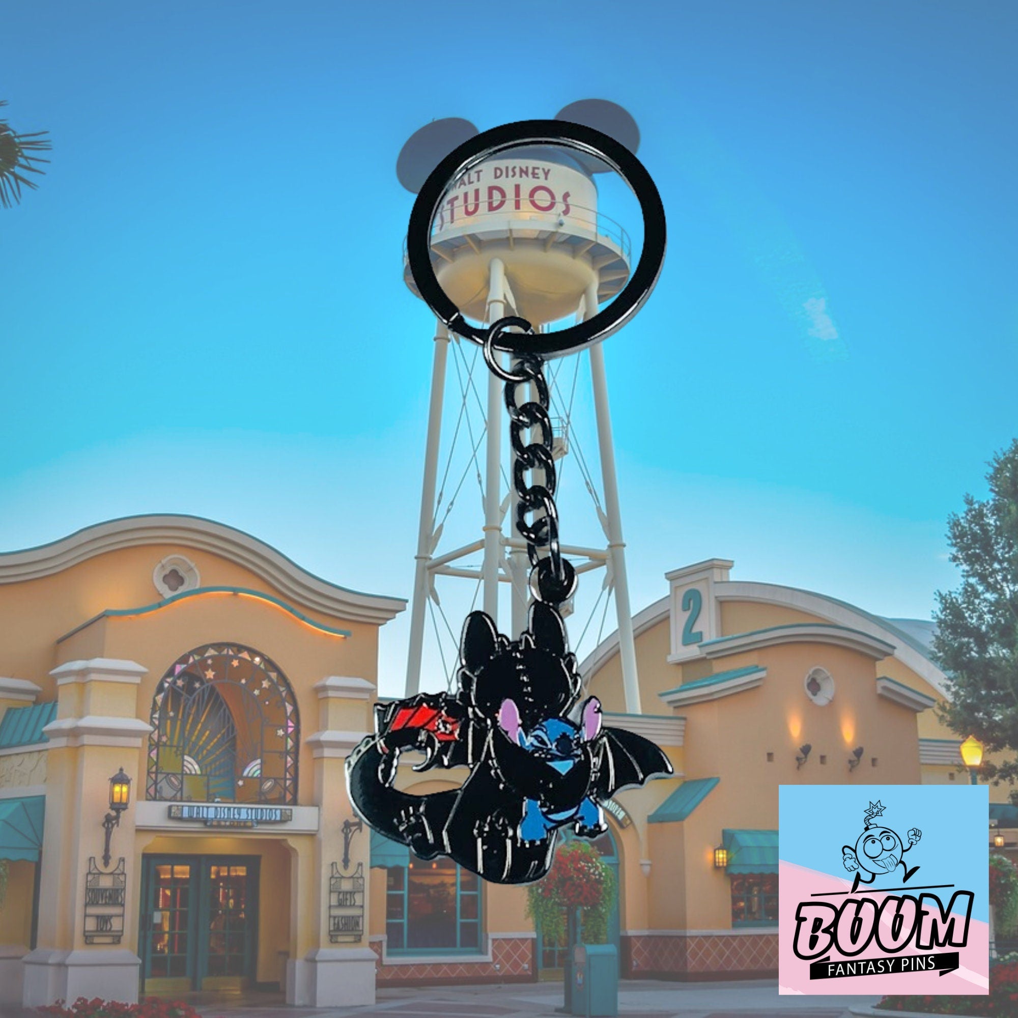 Llavero – Experimento 626 Stitch y Desdentao de Lilo y Stitch – Disney Fantasy