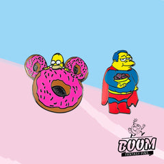 Pin's – Homer Simpson des Simpson – Disney Fantasy