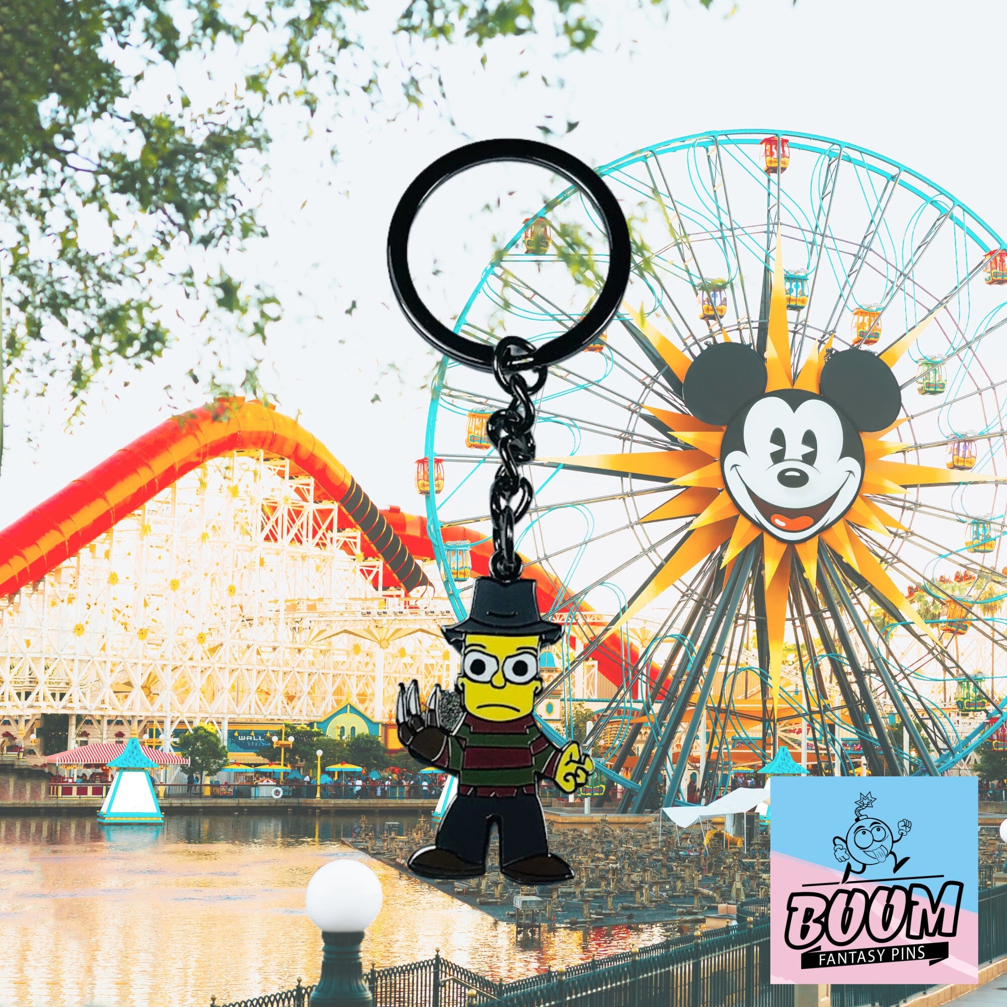 Llavero – Bart Simpson de Los Simpson – Disney Fantasy