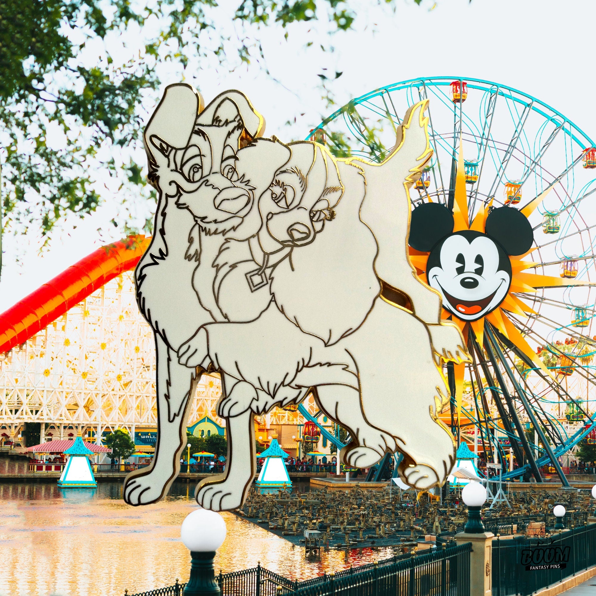 Pin – Lady and Tramp from Lady and the Tramp – Disney Fantasy