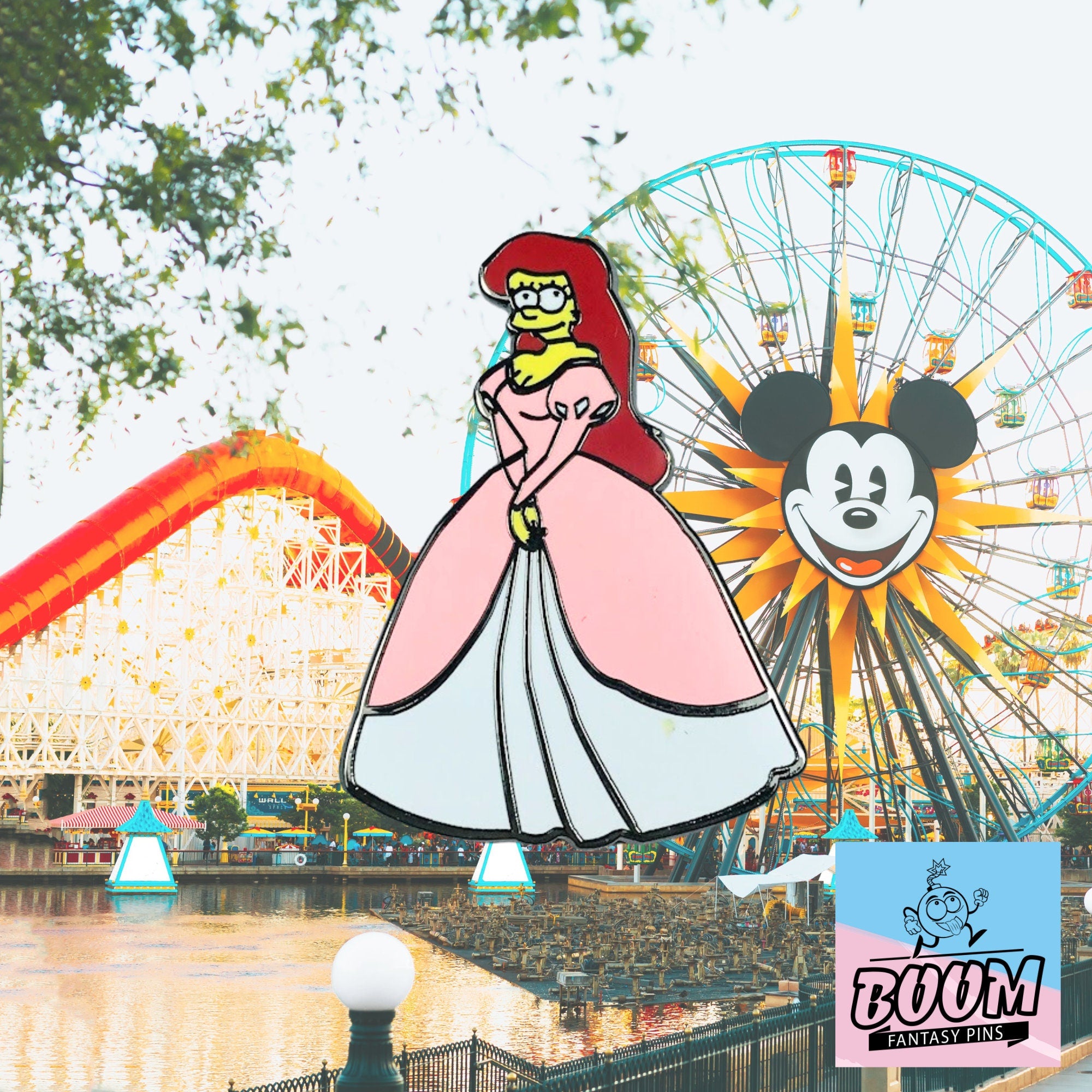 Épingle – Lisa Simpson des Simpson – Disney Fantasy