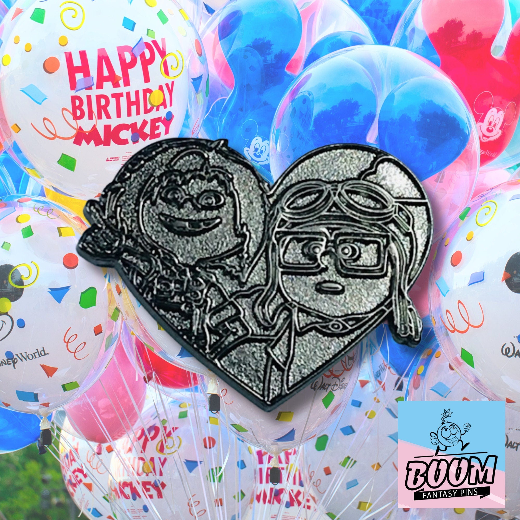 Pin – Carl Fredricksen y Ellie Fredricksen de Up – Disney Fantasy