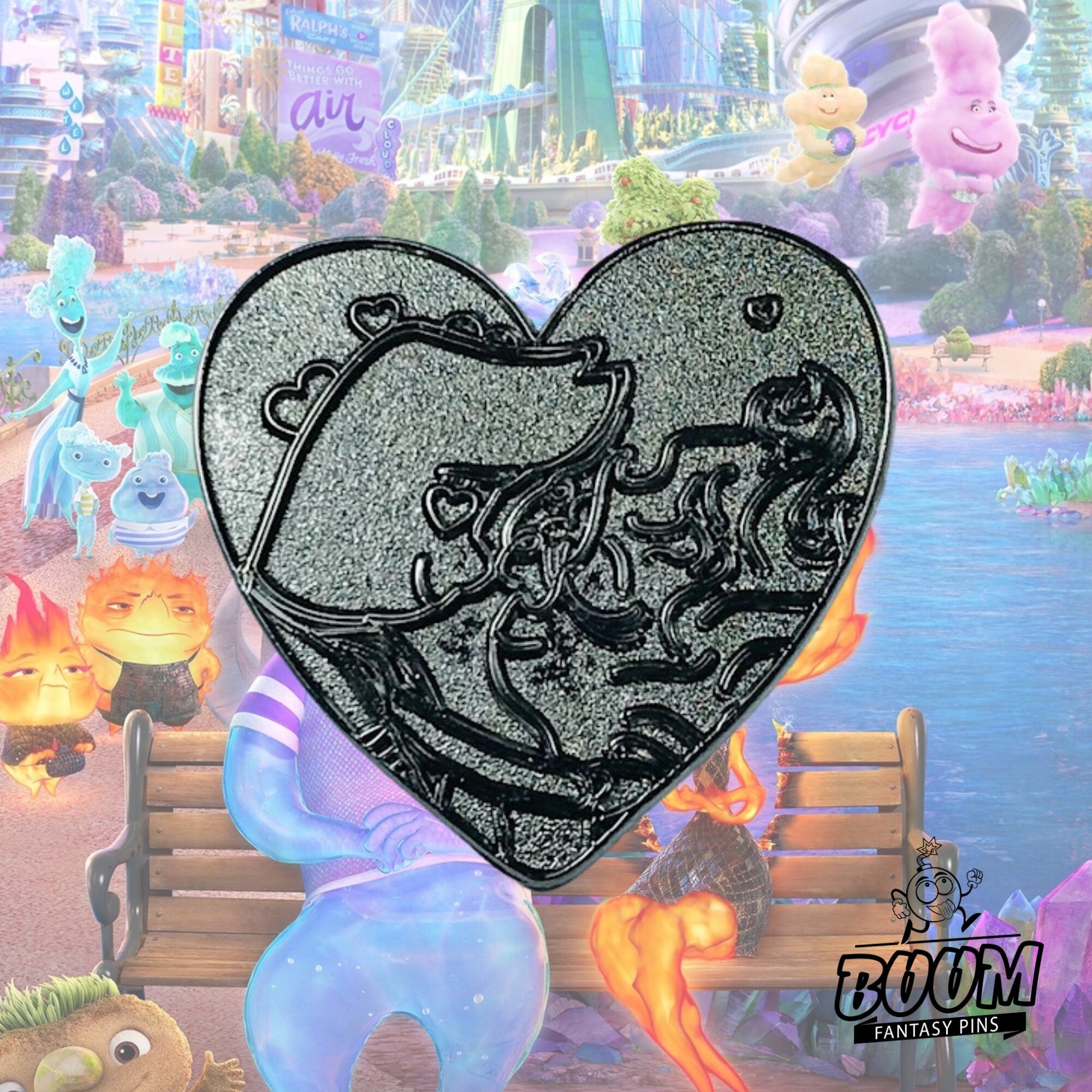 Épingle – Ember et Lake d'Elemental – Disney Fantasy