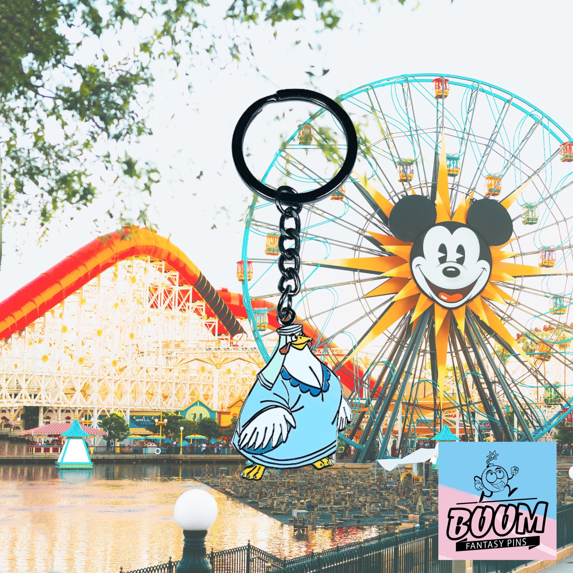 Llavero – Lady Kluck de Robin Hood – Disney Fantasy