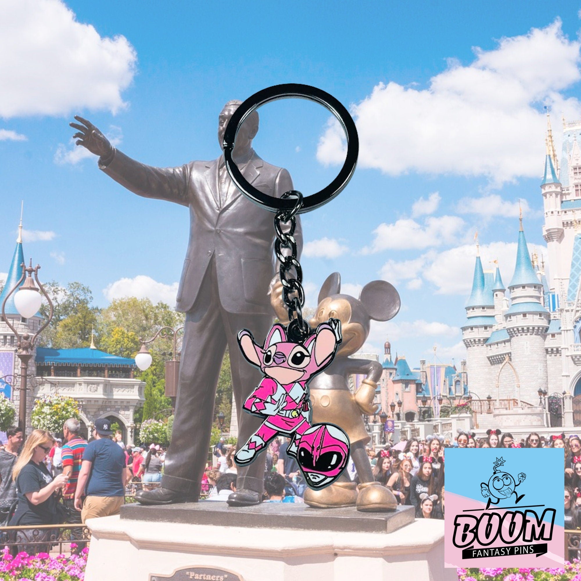 Porte-clés – Ange de Lilo &amp; Stitch – Disney Fantasy