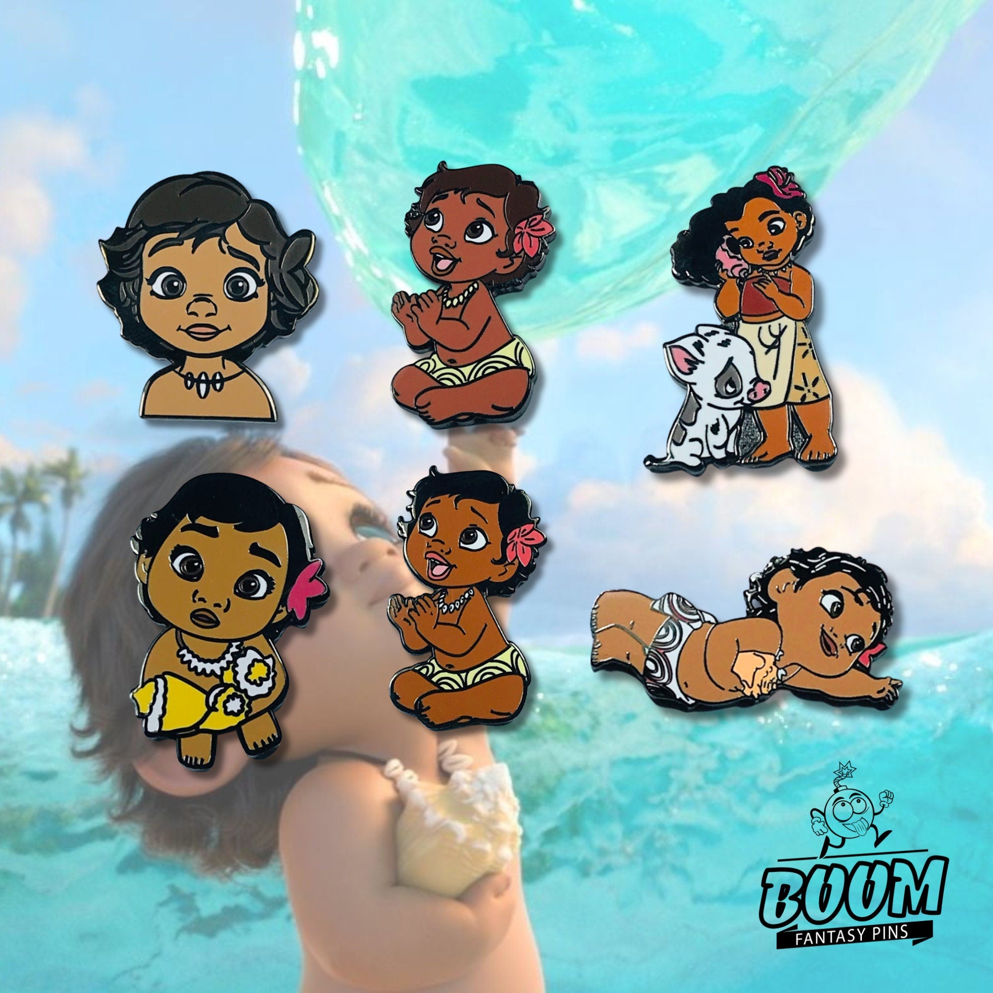 Pin – Moana from Moana – Disney Fantasy