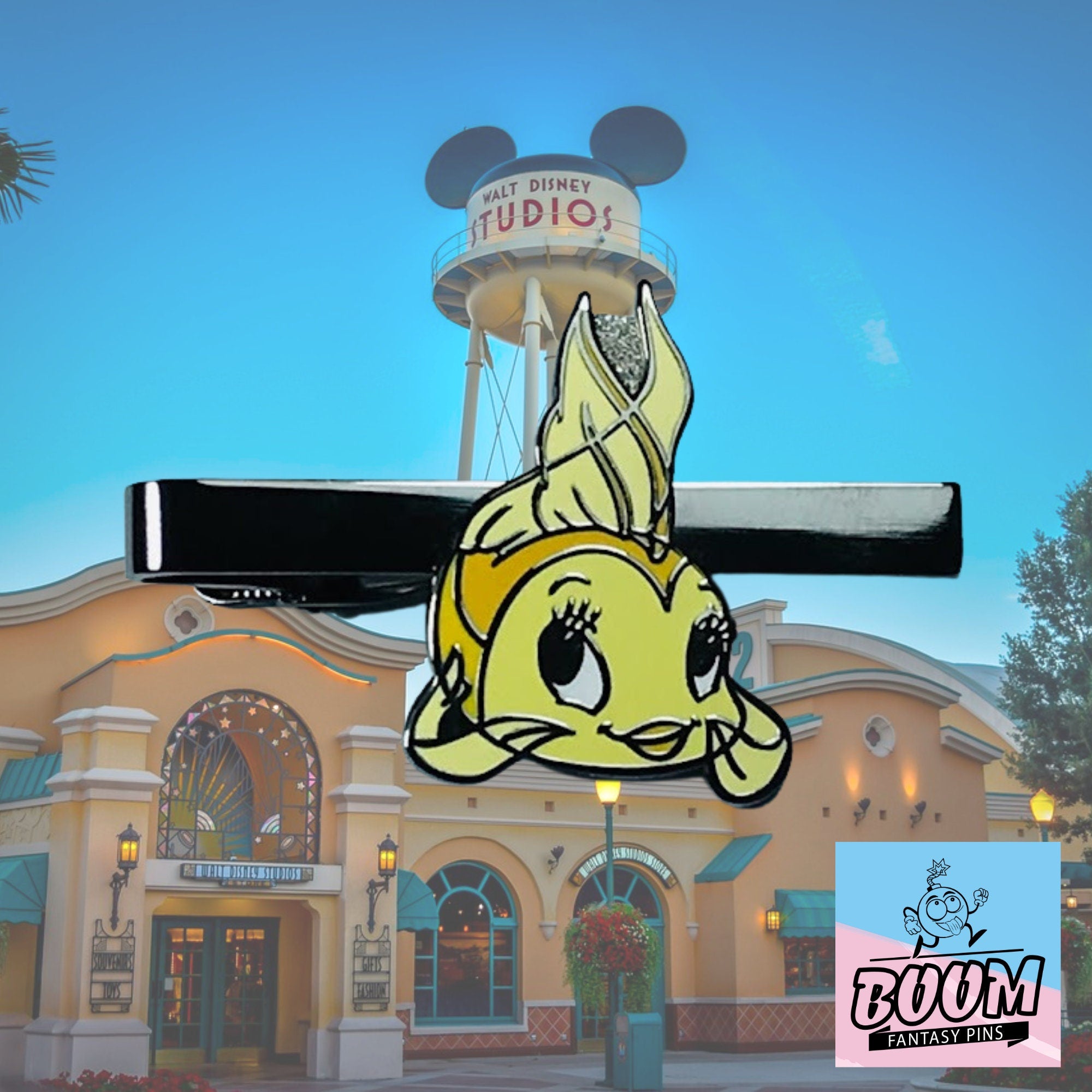 Pinza de corbata – Cleo de Pinocho – Disney Fantasy