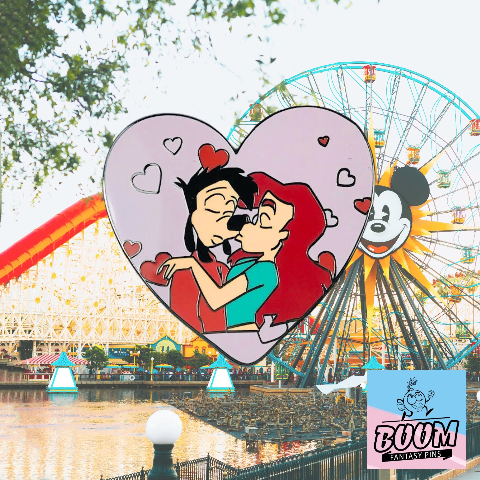 Pin – Goofy y Roxanne de Una película de Goofy – Disney Fantasy