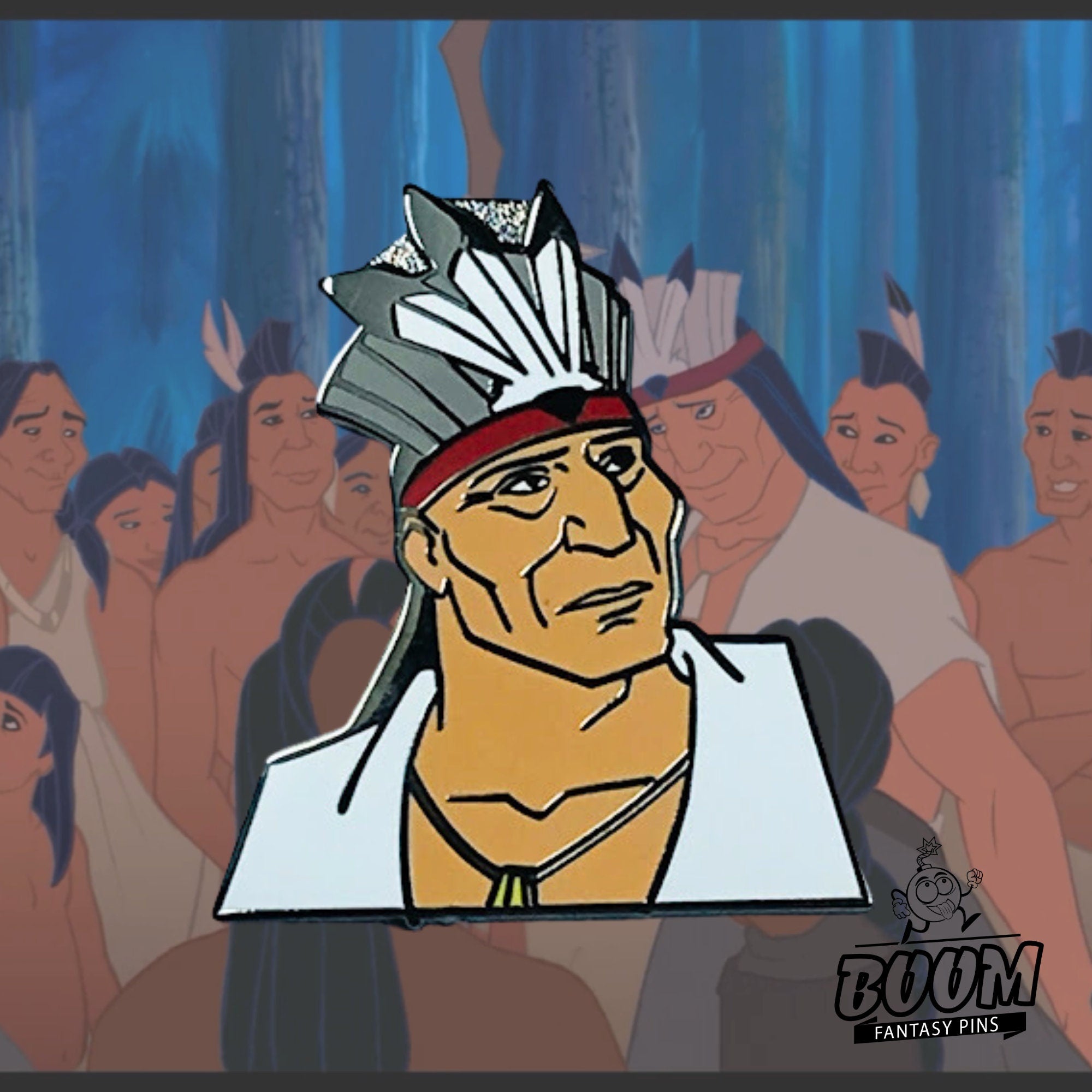 Pin – Jefe Powhatan de Pocahontas – Disney Fantasy