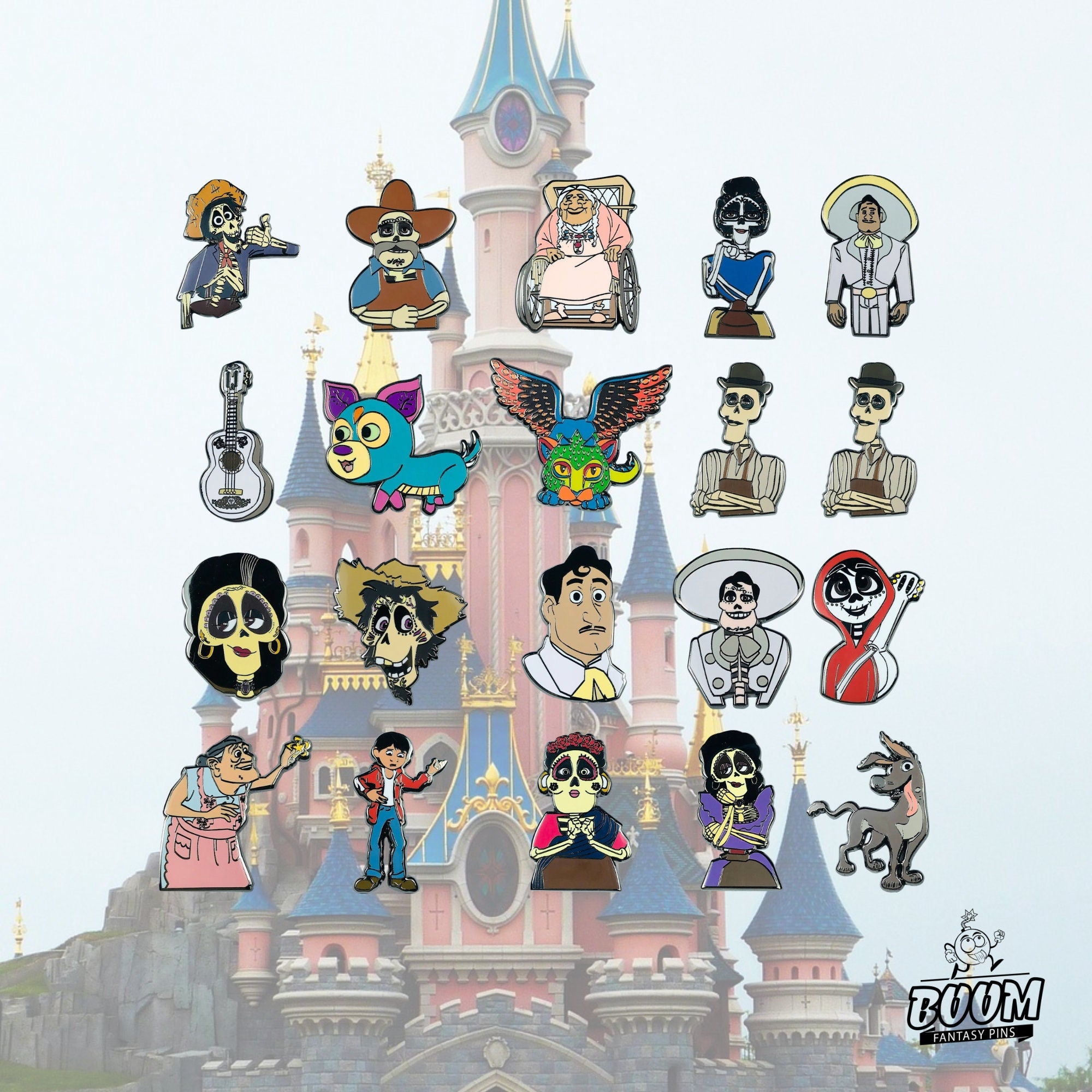 Pin – Miguel Rivera de Coco – Fantasía Disney