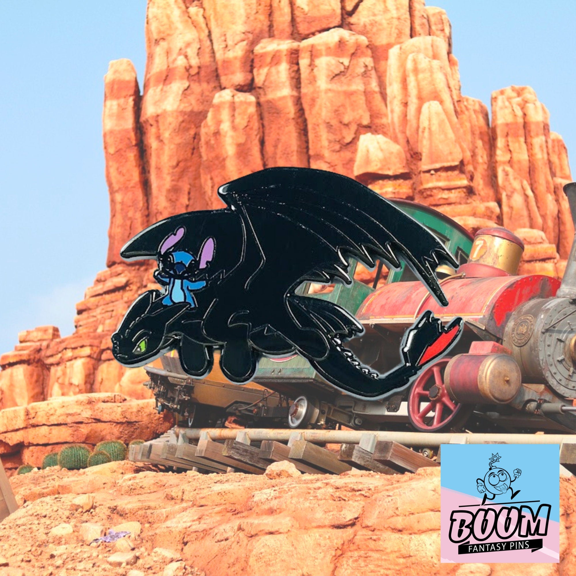 Épingle – Stitch et Krokmou de Lilo et Stitch – Disney Fantasy