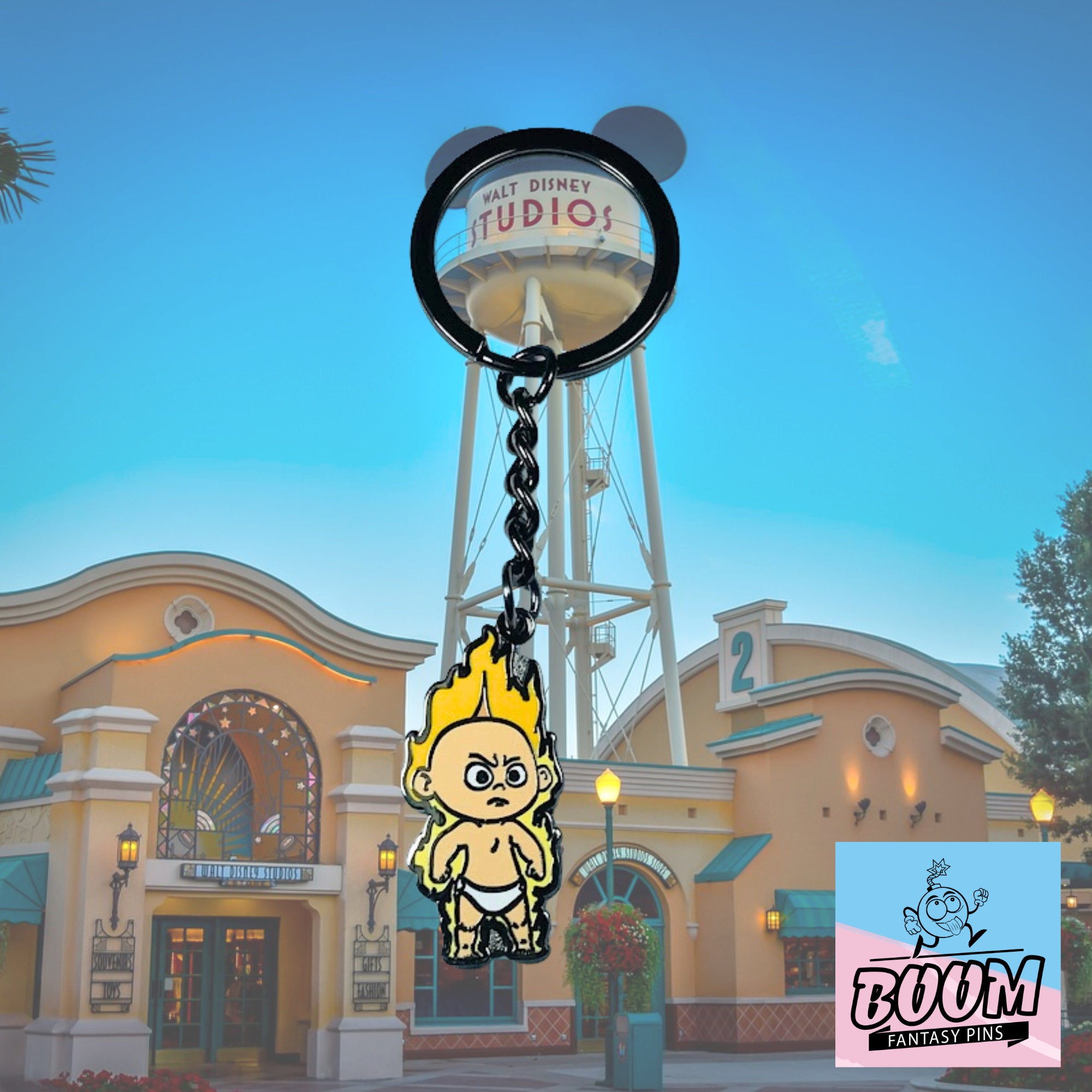 Porte-clés – Jack-Jack Parr des Indestructibles – Disney Fantasy