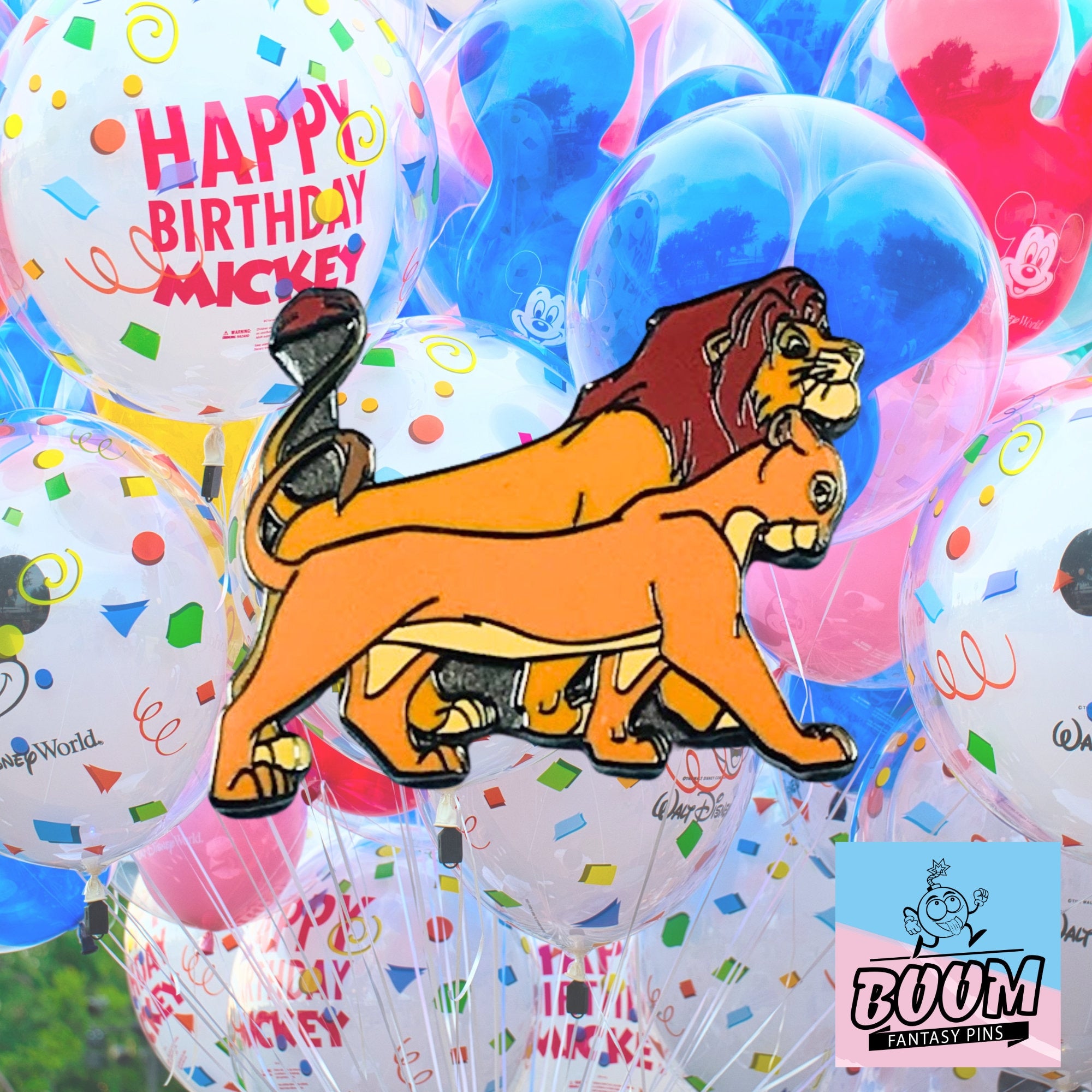 Pin – Nala y Simba de El Rey León – Disney Fantasy