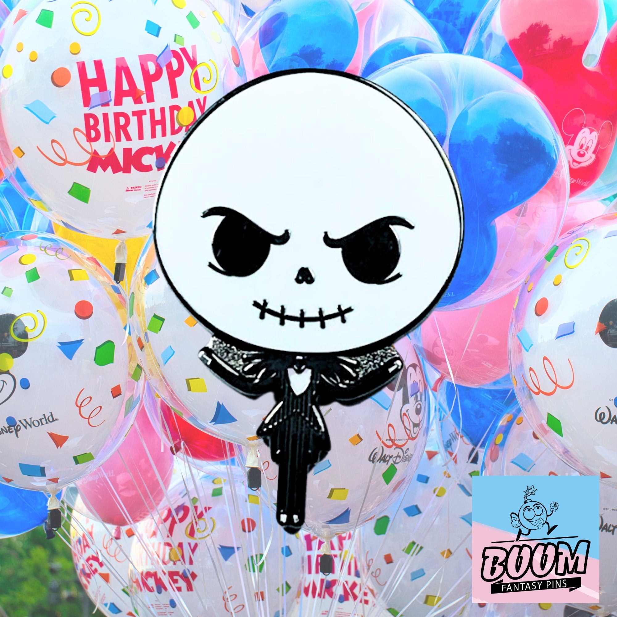 Pin de Jack Skellington de Pesadilla antes de Navidad – Disney Fantasy