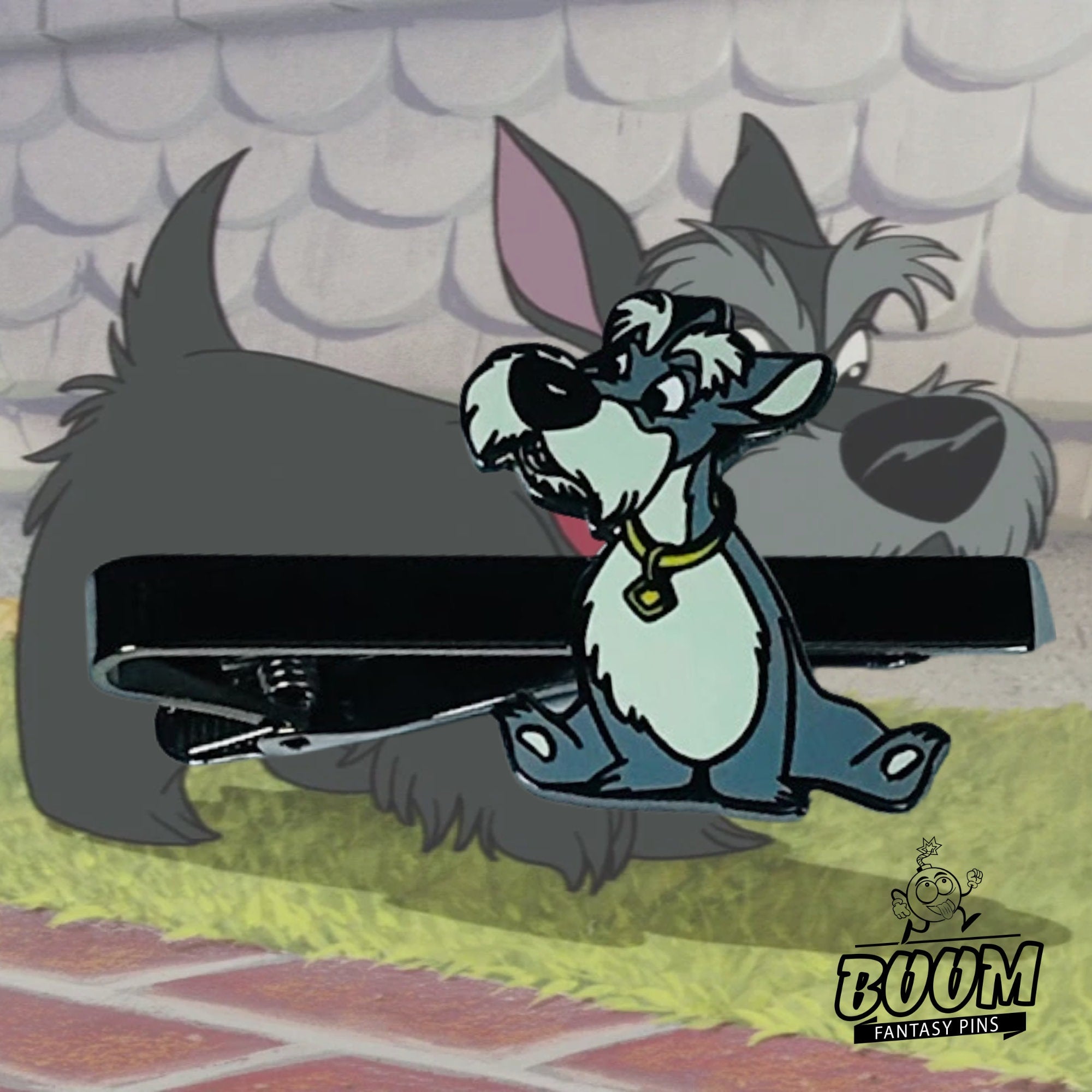 Pinza de corbata – Jock de La Dama y el Vagabundo – Disney Fantasy