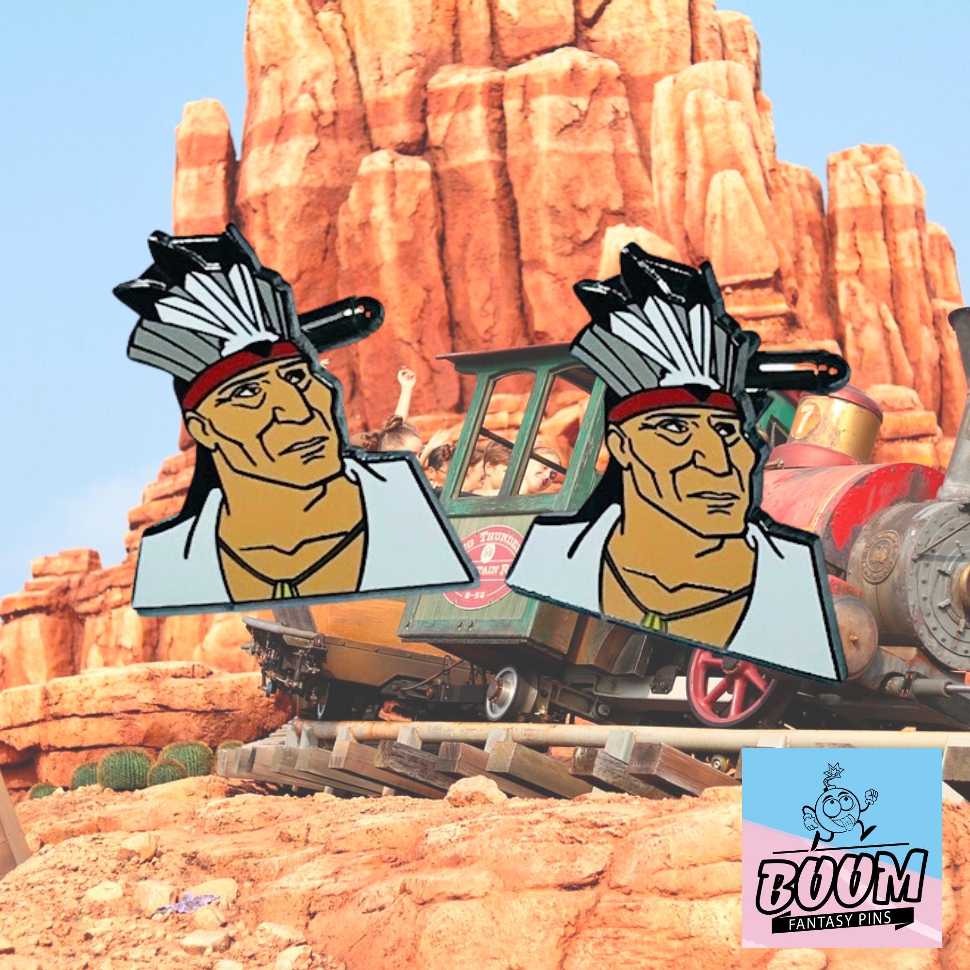 Gemelos – Jefe Powhatan de Pocahontas – Disney Fantasy