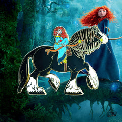 Pin's – Princesse Merida du film Rebelle – Disney Fantasy