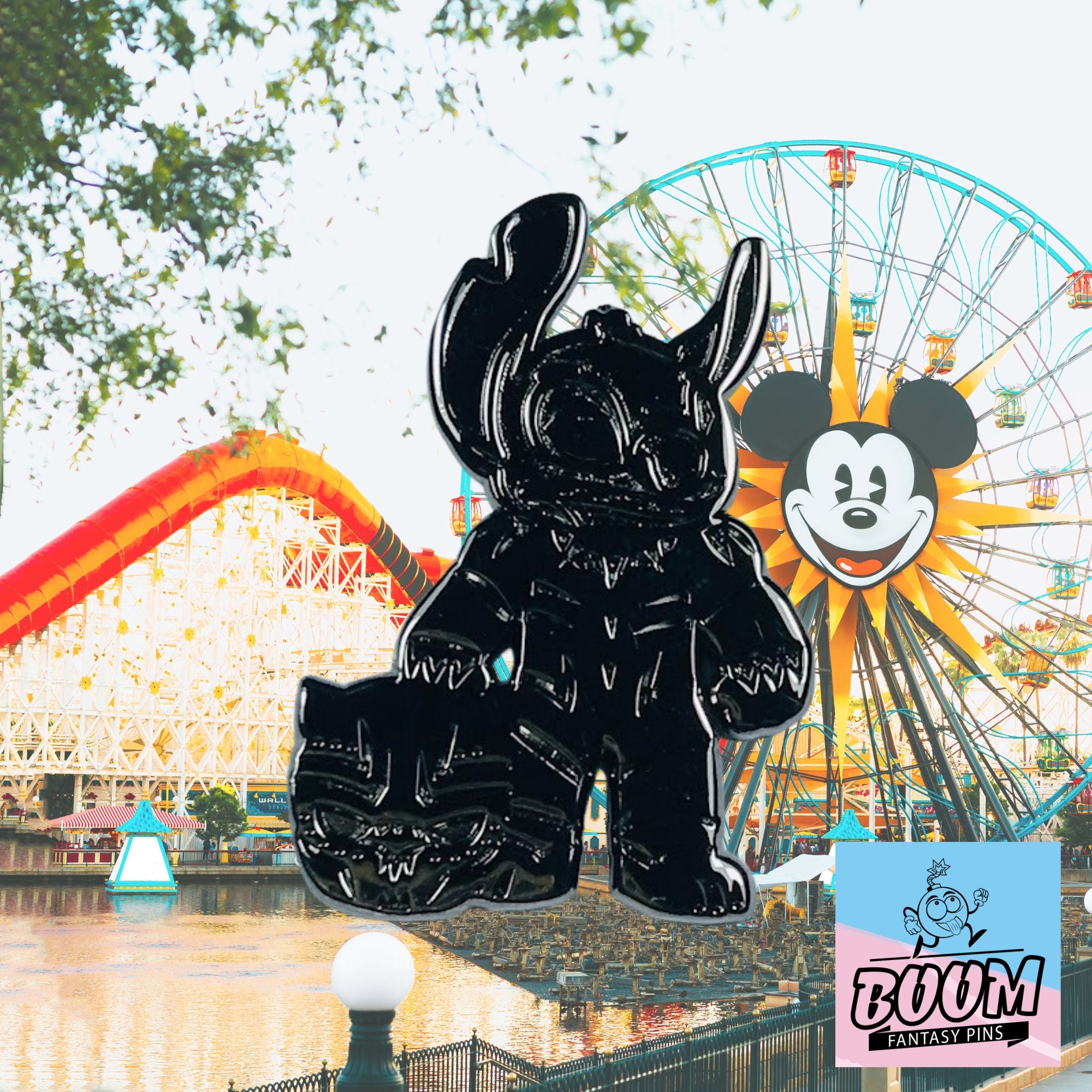 Épingle – Expérience 626 Stitch en Panthère Noire de Lilo &amp; Stitch – Disney Fantasy