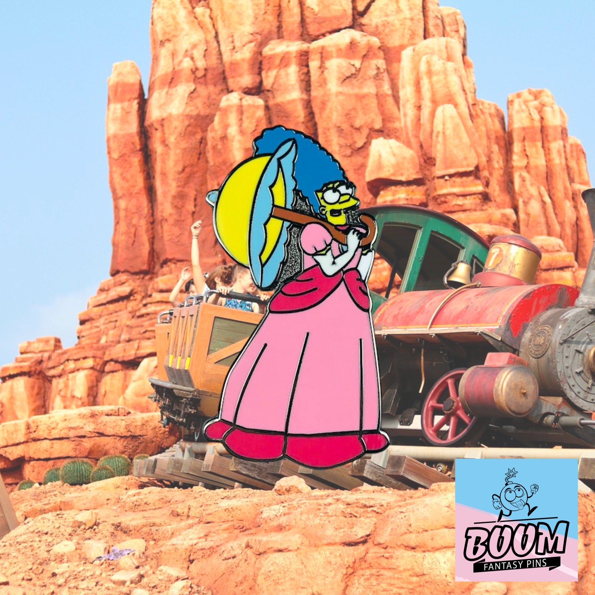 Pin's – Marge Simpson des Simpson – Disney Fantasy