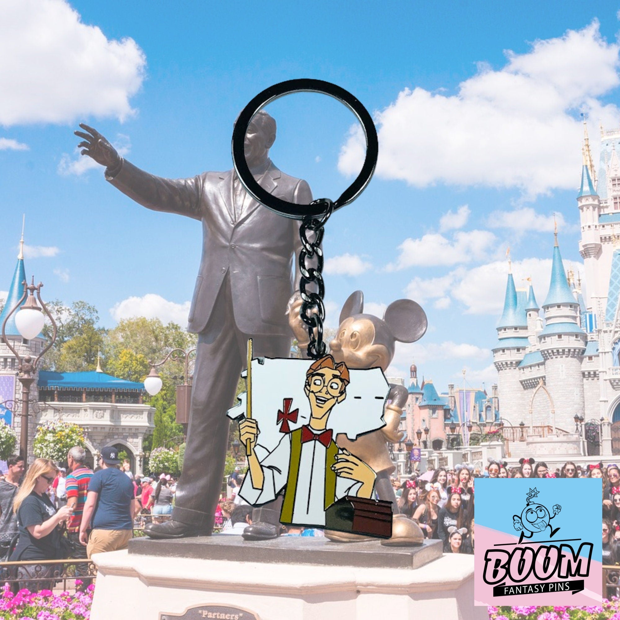 Porte-clés – Milo Thatch d'Atlantide, l'empire perdu – Disney Fantasy