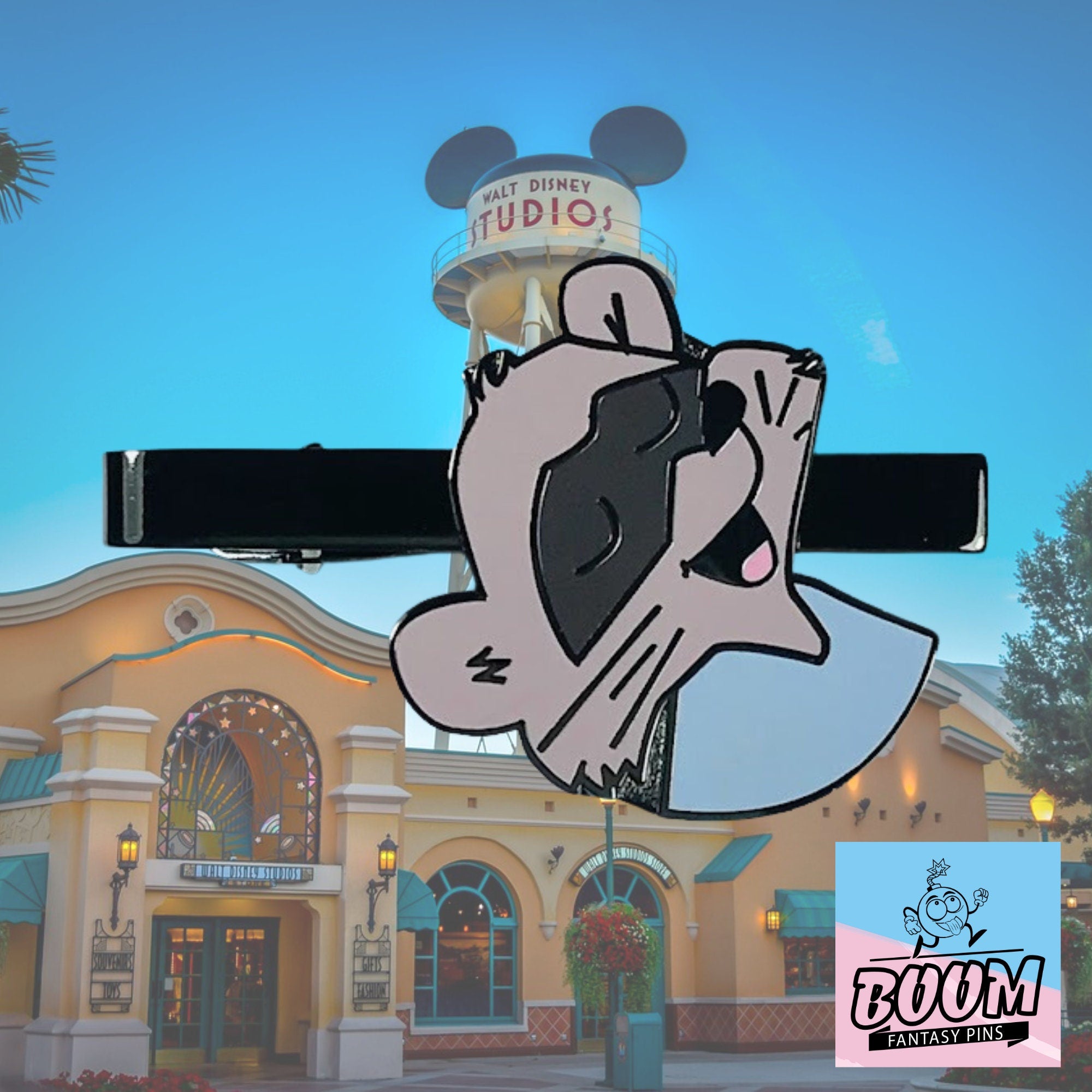 Pinza de corbata – Trigger el Mapache de Robin Hood – Disney Fantasy