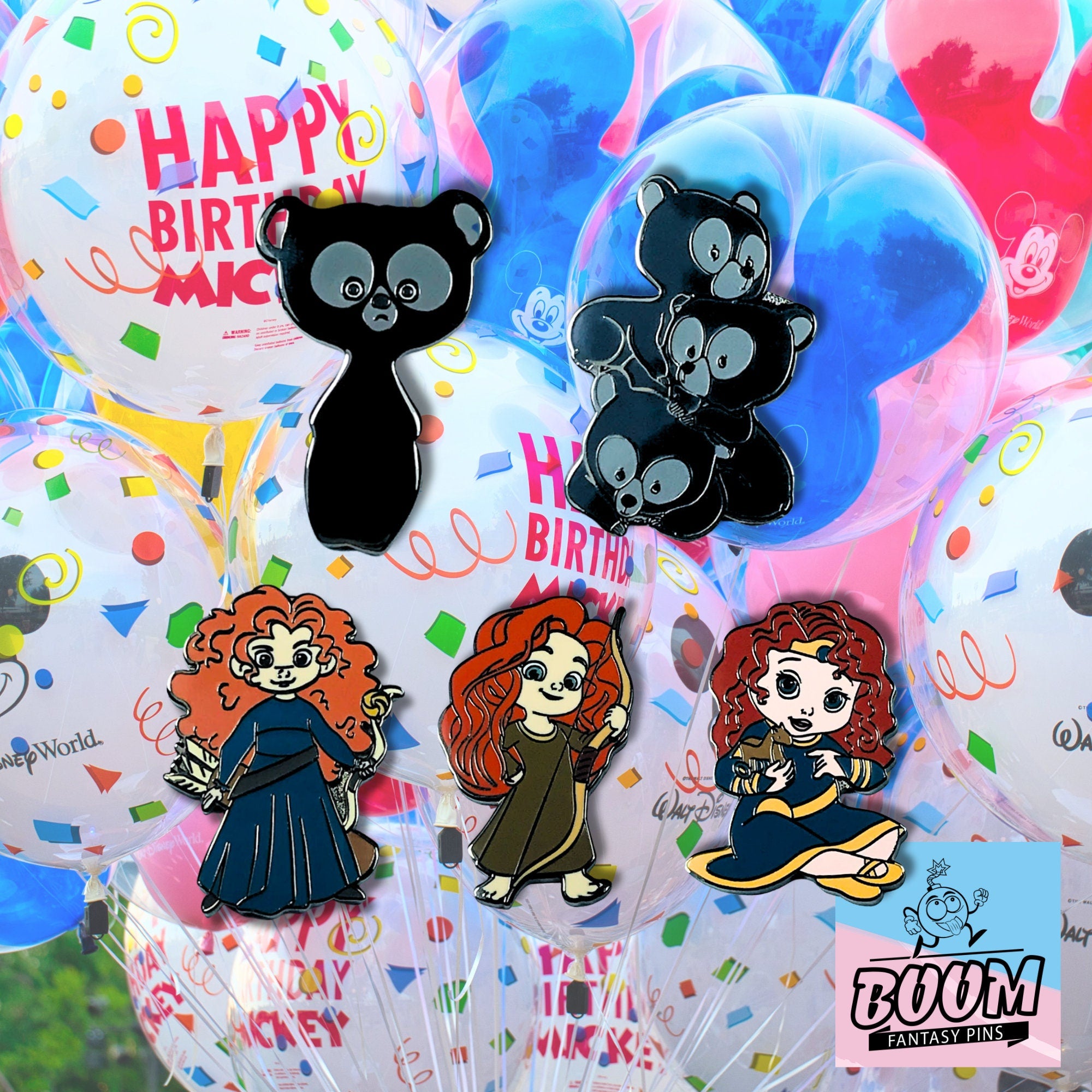 Pin – Mérida de Valiente – Disney Fantasy