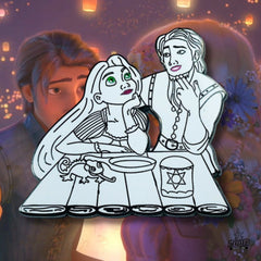 Pin's – Raiponce et Flynn Rider du film Raiponce – Disney Fantasy