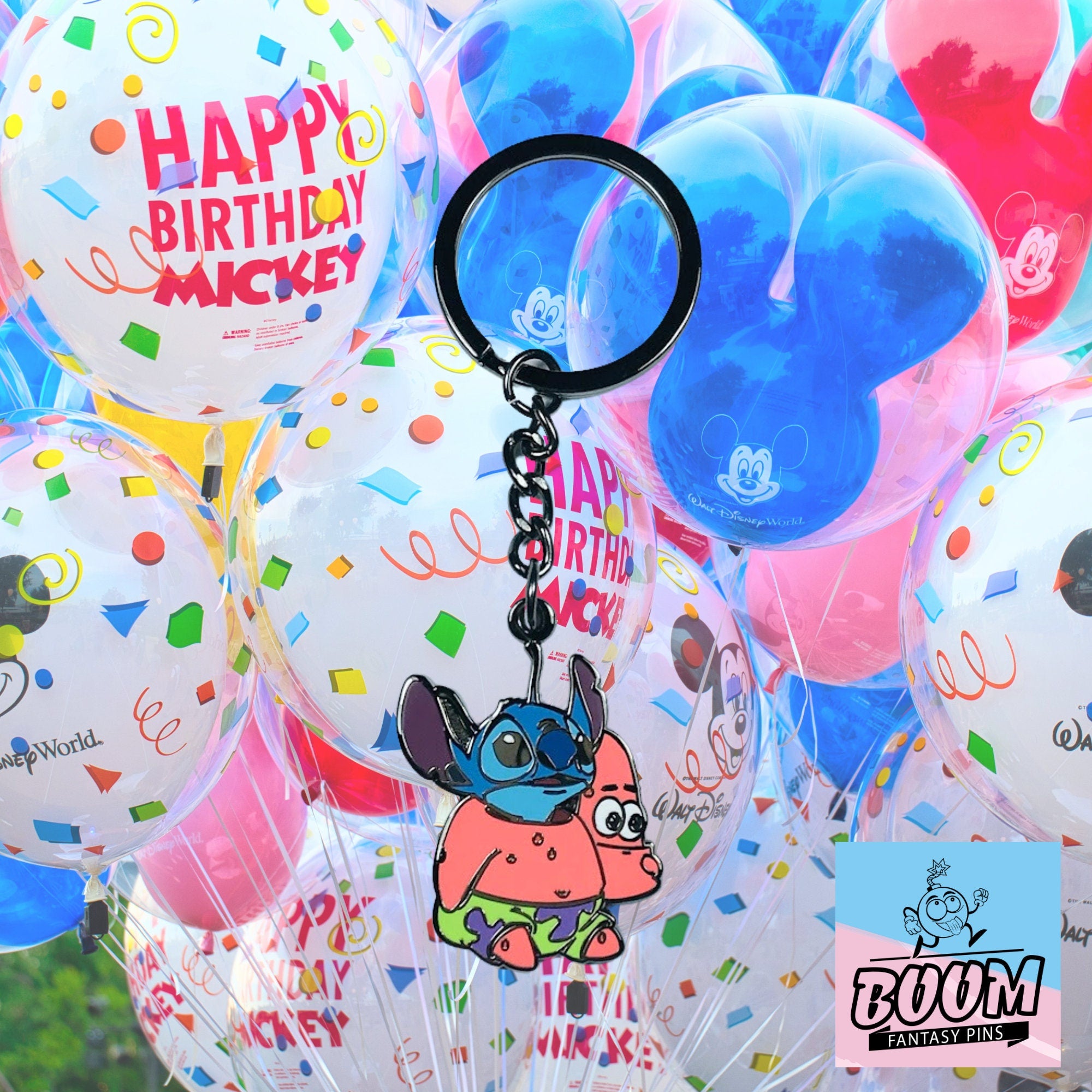 Llavero - Stitch como Patrick de Lilo &amp; Stitch - Disney Fantasy