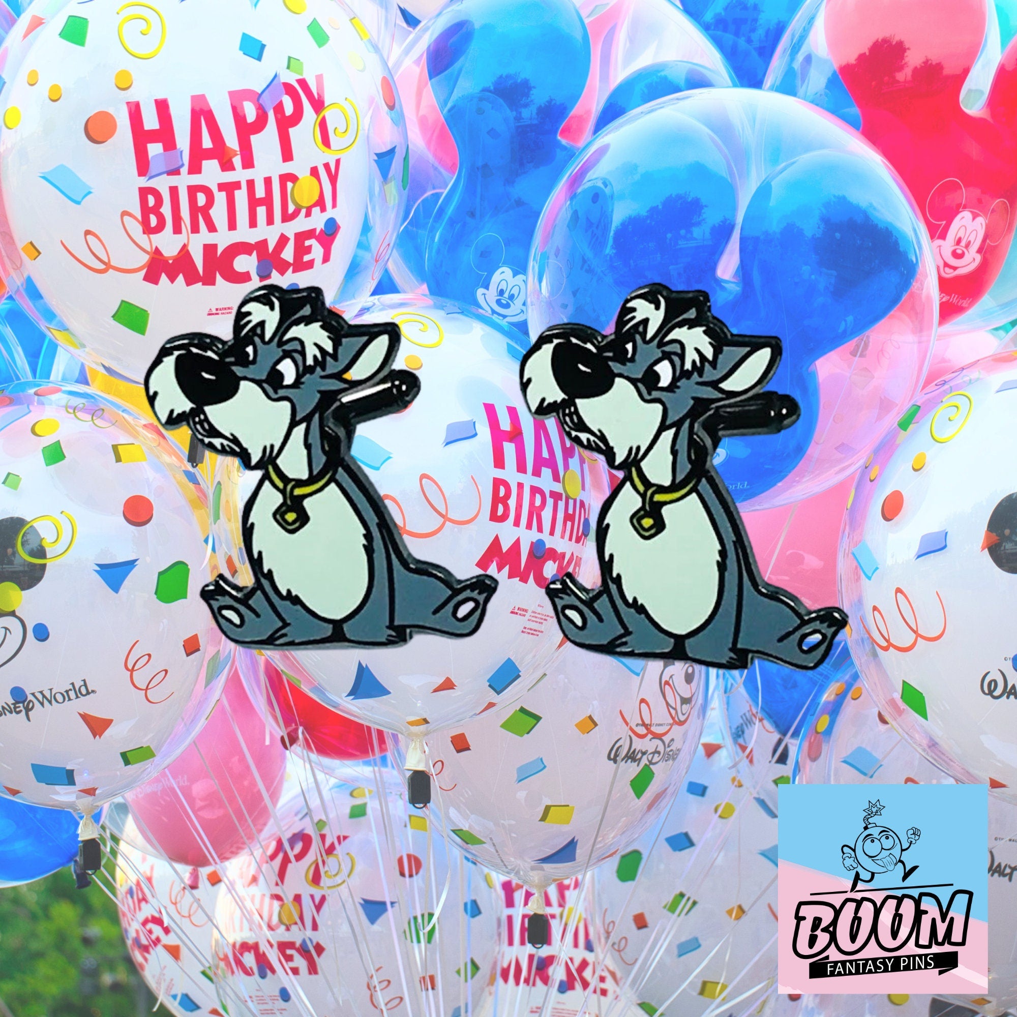 Cufflinks – Jock from Lady and the Tramp – Disney Fantasy