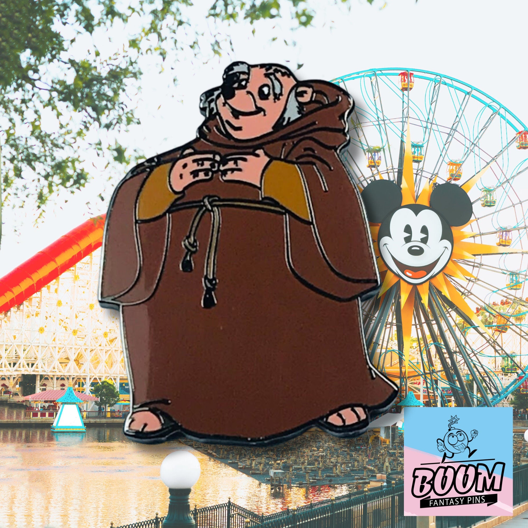 Pin – Fraile Tuck de Robin Hood – Disney Fantasy