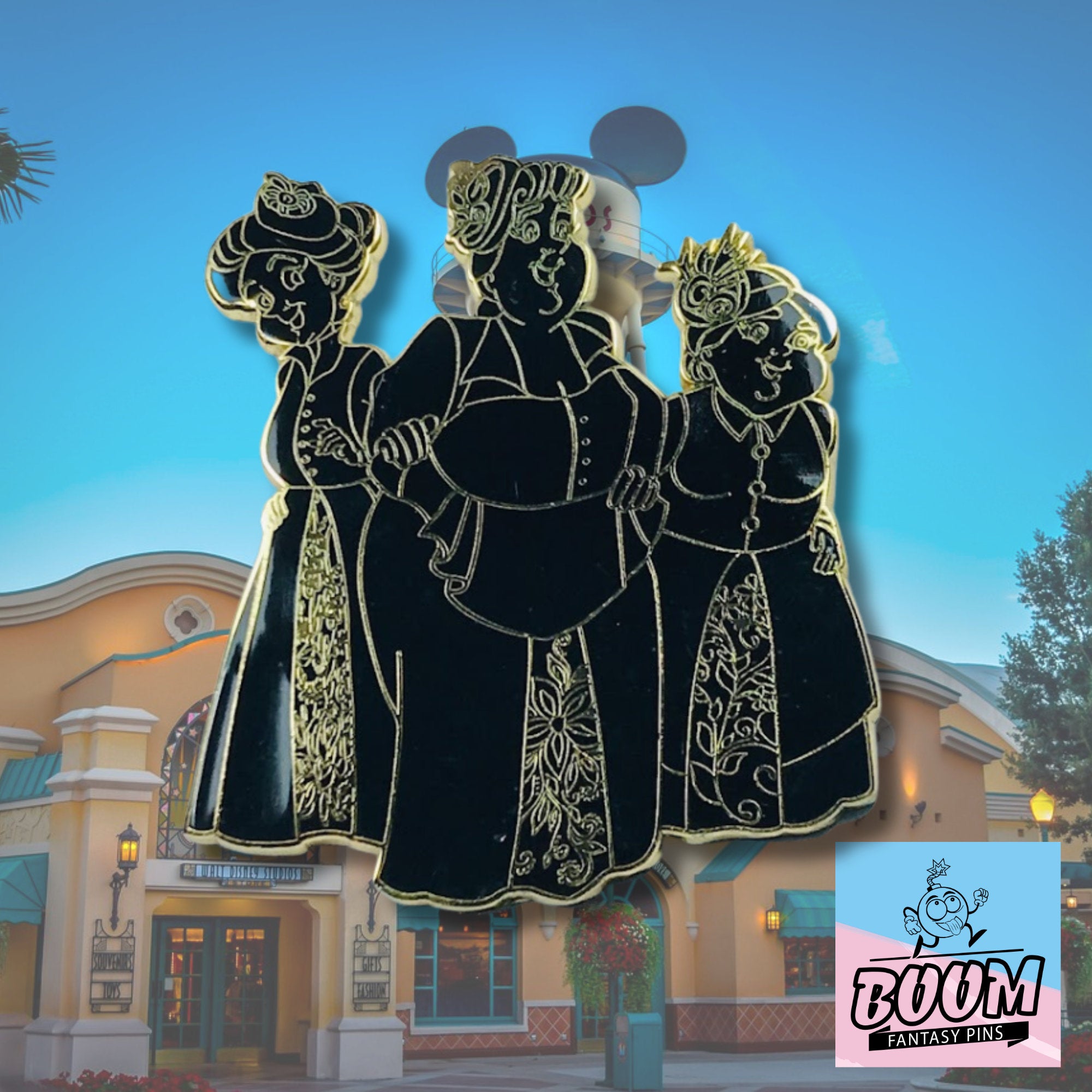 Épinglette – Flora, Fauna et Pimprenelle de La Belle au bois dormant – Disney Fantasy