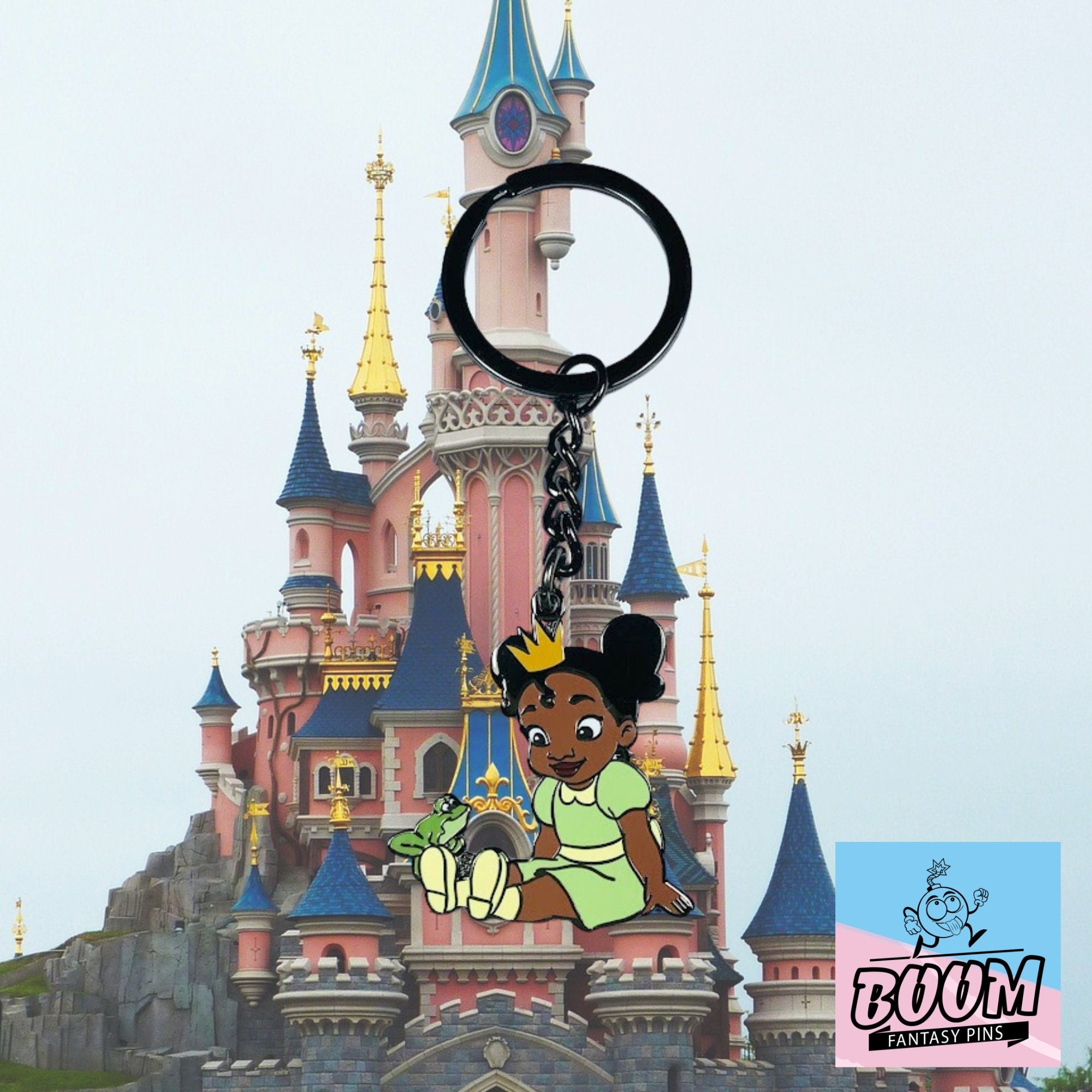 Llavero – Tiana y el Sapo de La Princesa y el Sapo – Disney Fantasy