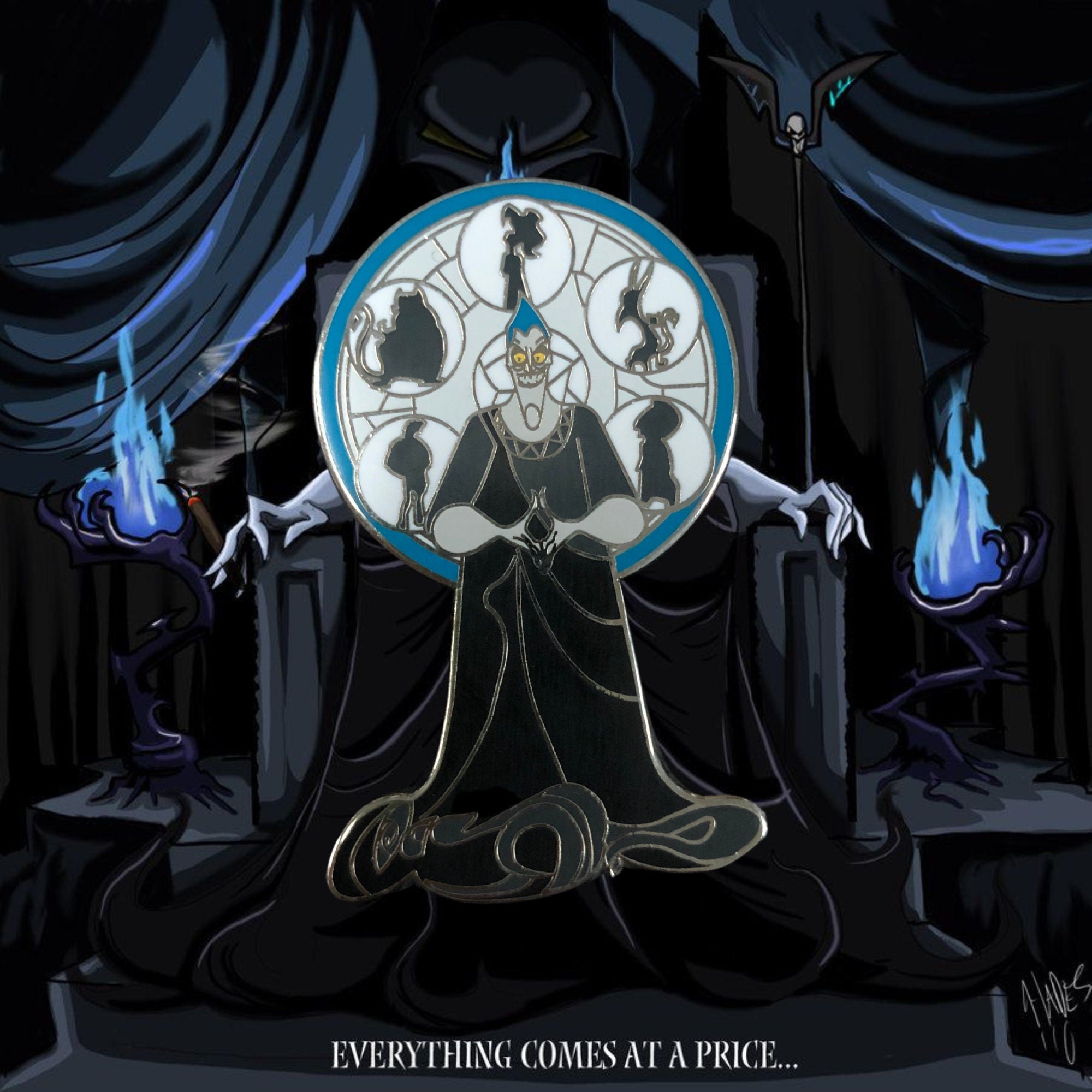 Pin – Hades de Hércules – Fantasía Disney