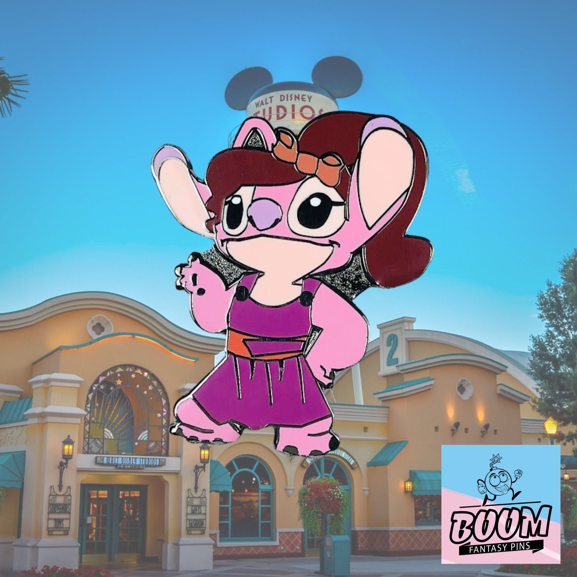 Pin – Angel as Megara from Lilo and Stitch – Disney Fantasy