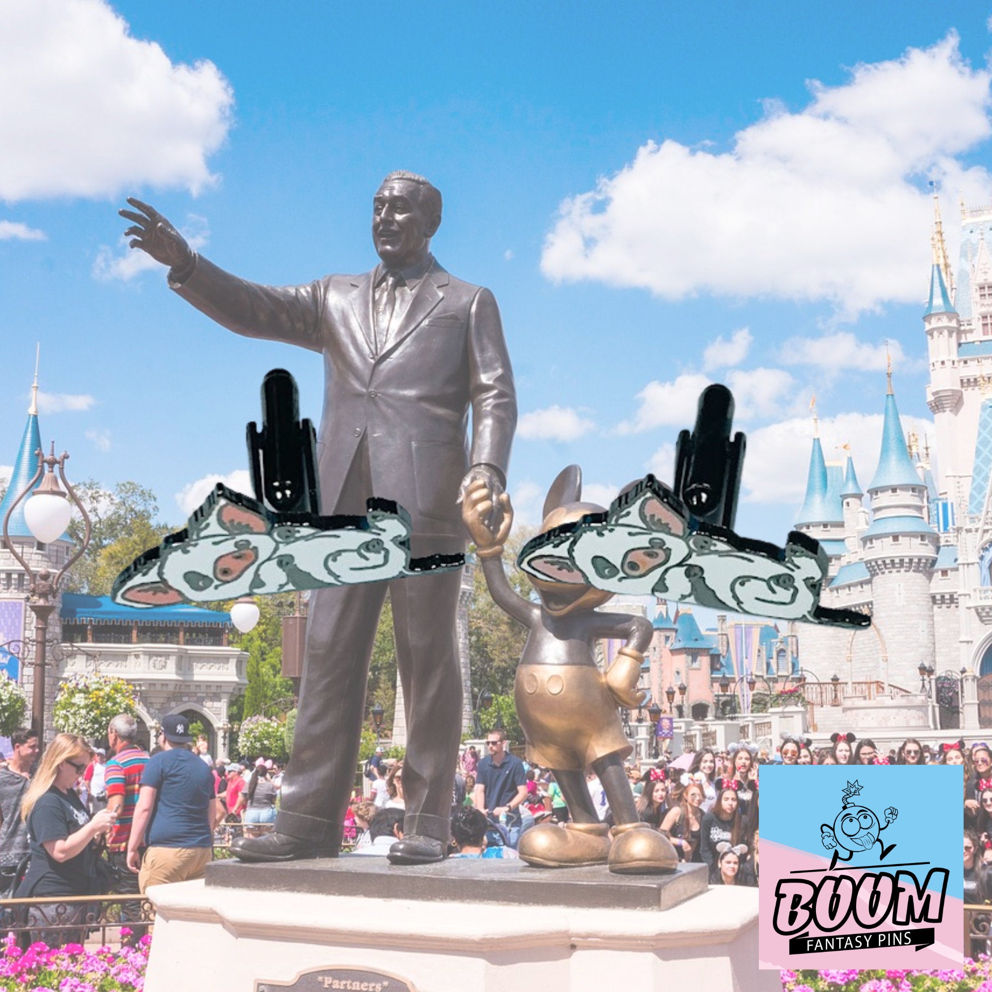 Cufflinks – Pua from Moana – Disney Fantasy