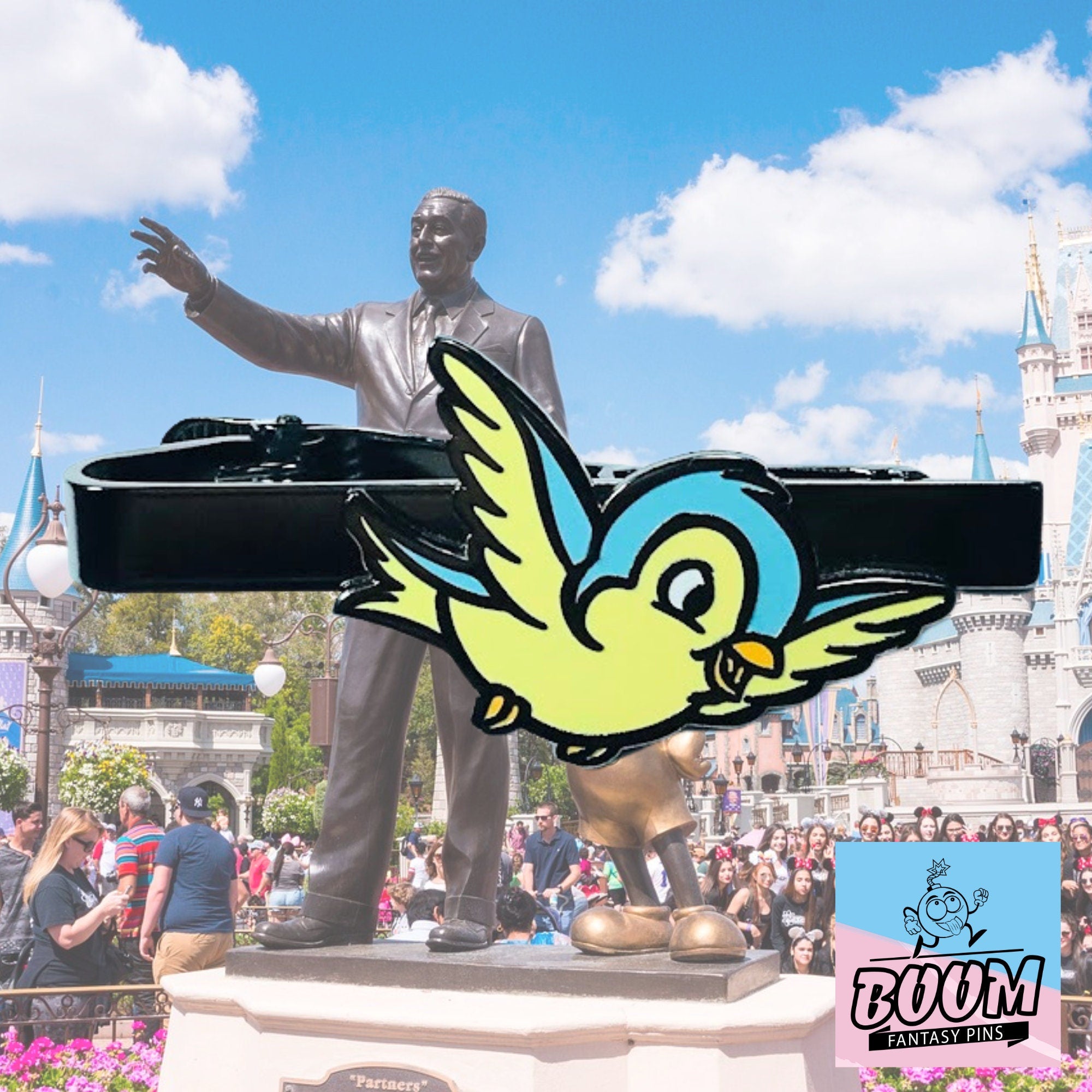 Tie Clip – Snow White from Snow White and the Seven Dwarfs – Disney Fantasy